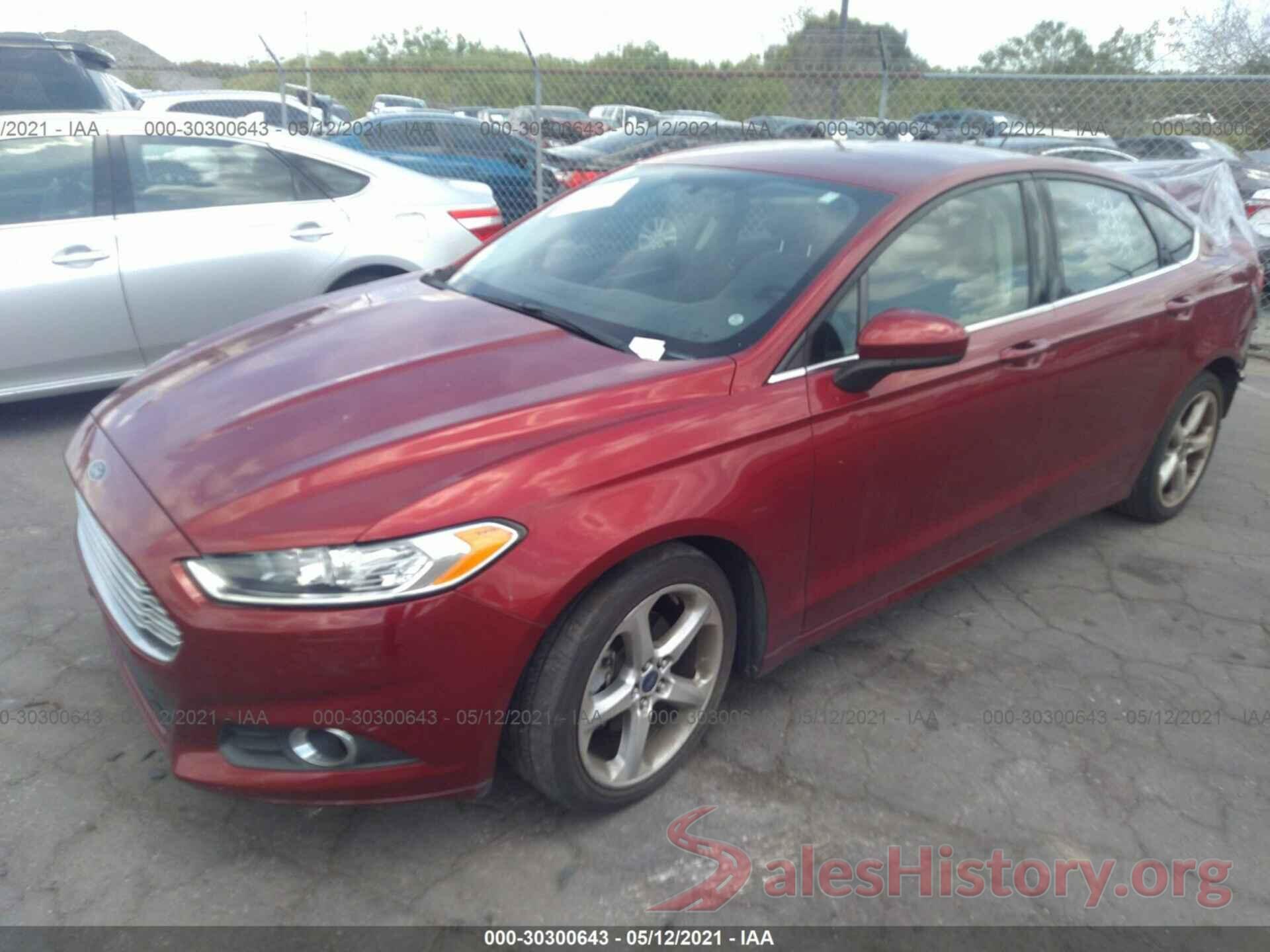 3FA6P0G7XGR377248 2016 FORD FUSION