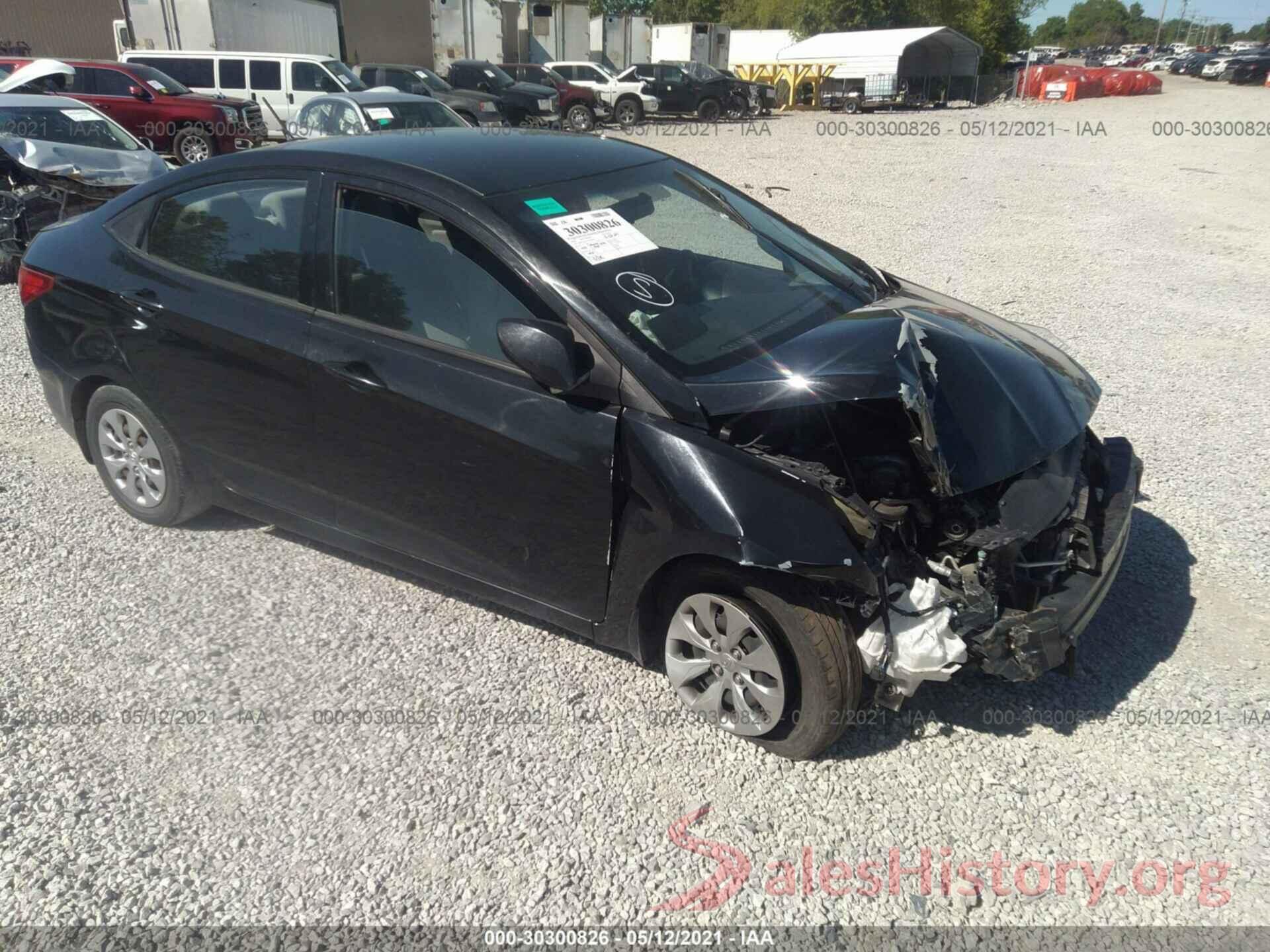 KMHCT4AE6GU080084 2016 HYUNDAI ACCENT