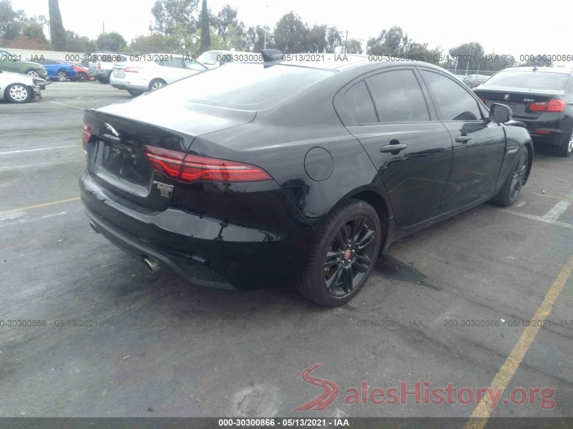 SAJAE4FX3LCP63927 2020 JAGUAR XE