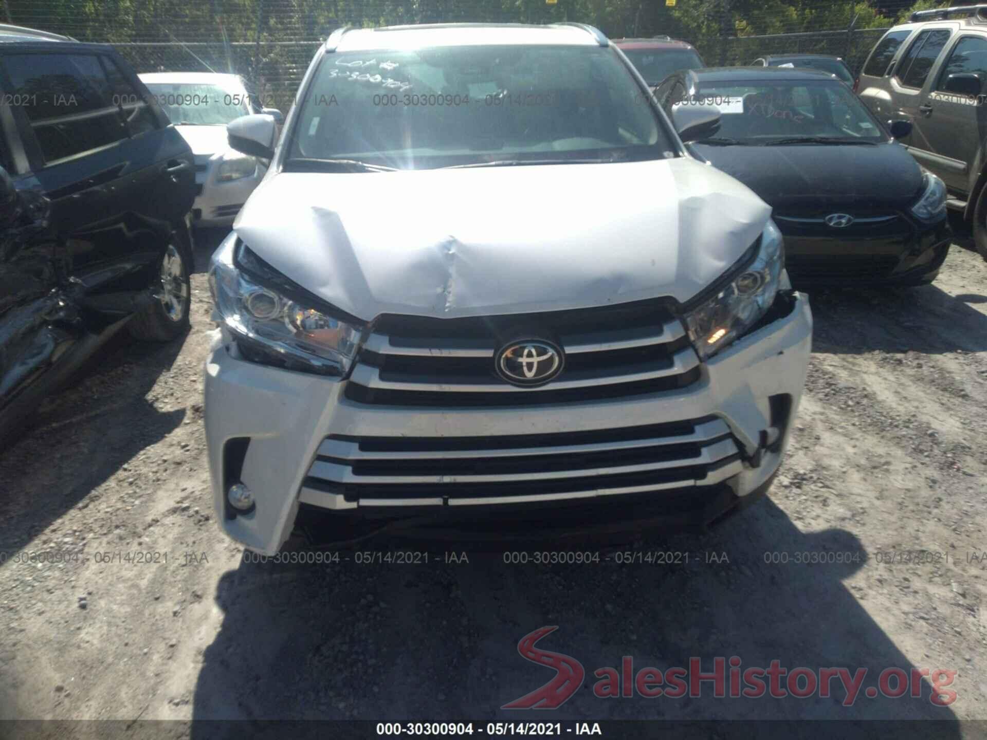 5TDJZRFH6KS611856 2019 TOYOTA HIGHLANDER