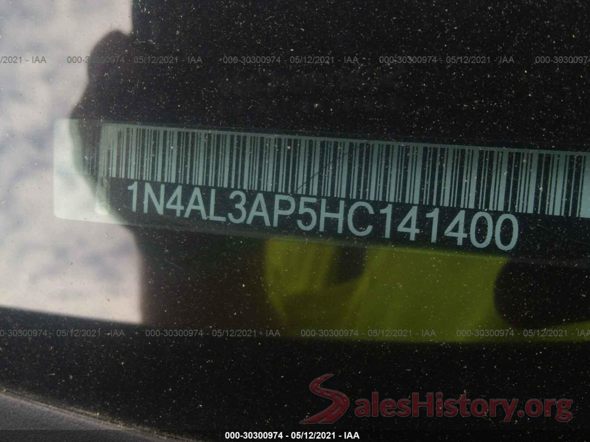 1N4AL3AP5HC141400 2017 NISSAN ALTIMA