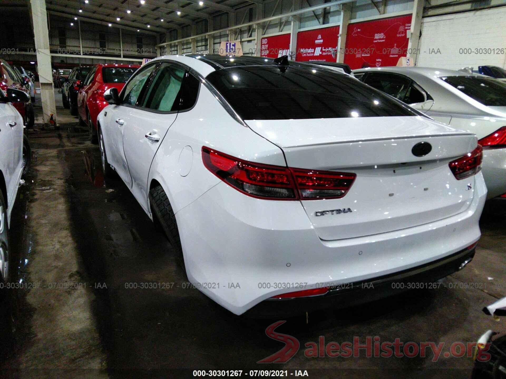 5XXGT4L0000242206 2018 KIA OPTIMA