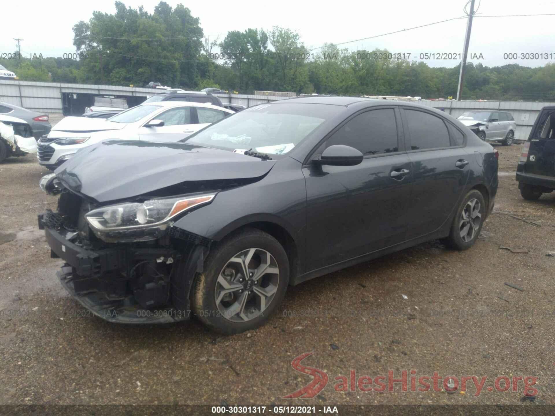 3KPF24AD3KE133780 2019 KIA FORTE