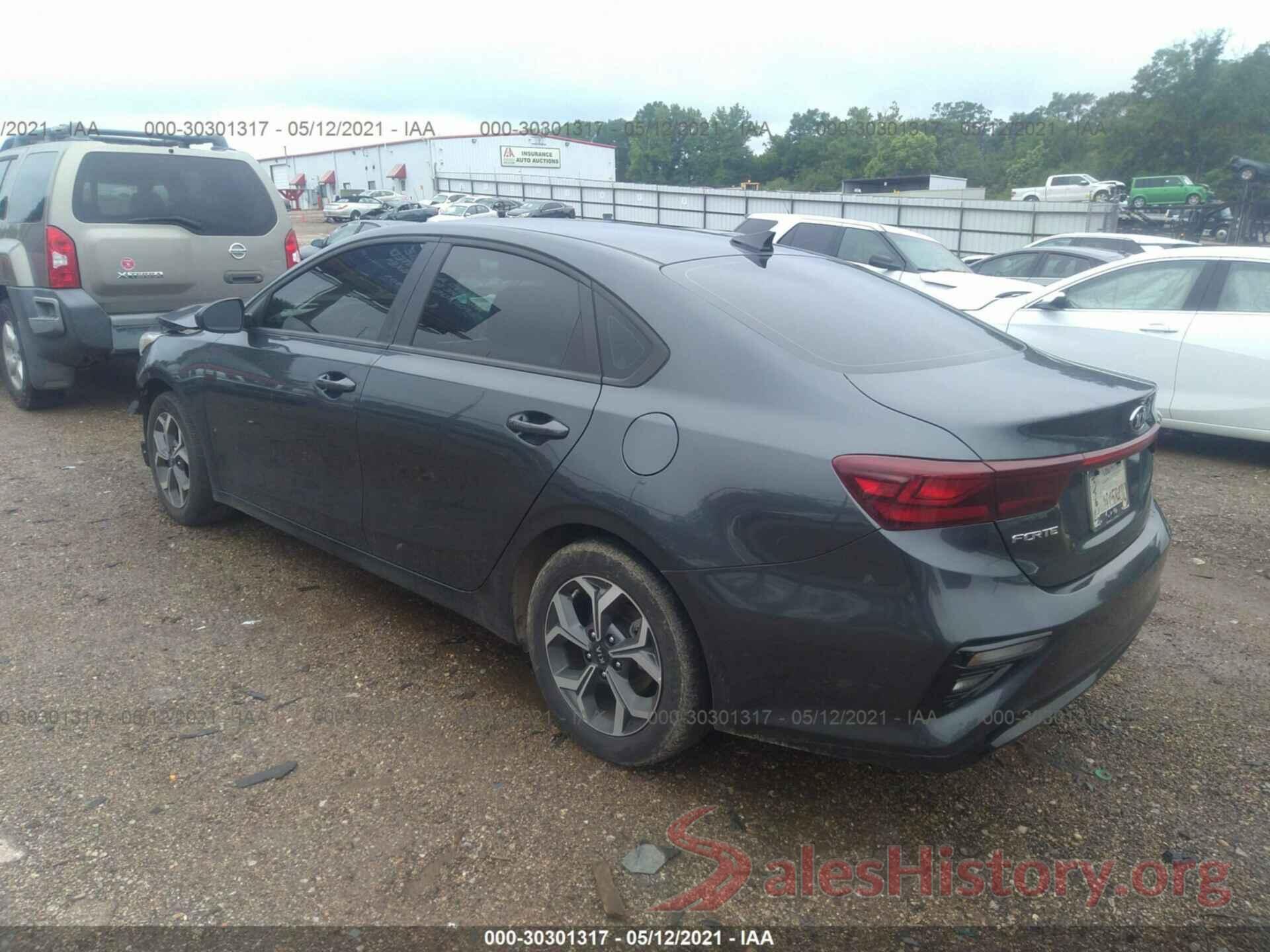 3KPF24AD3KE133780 2019 KIA FORTE