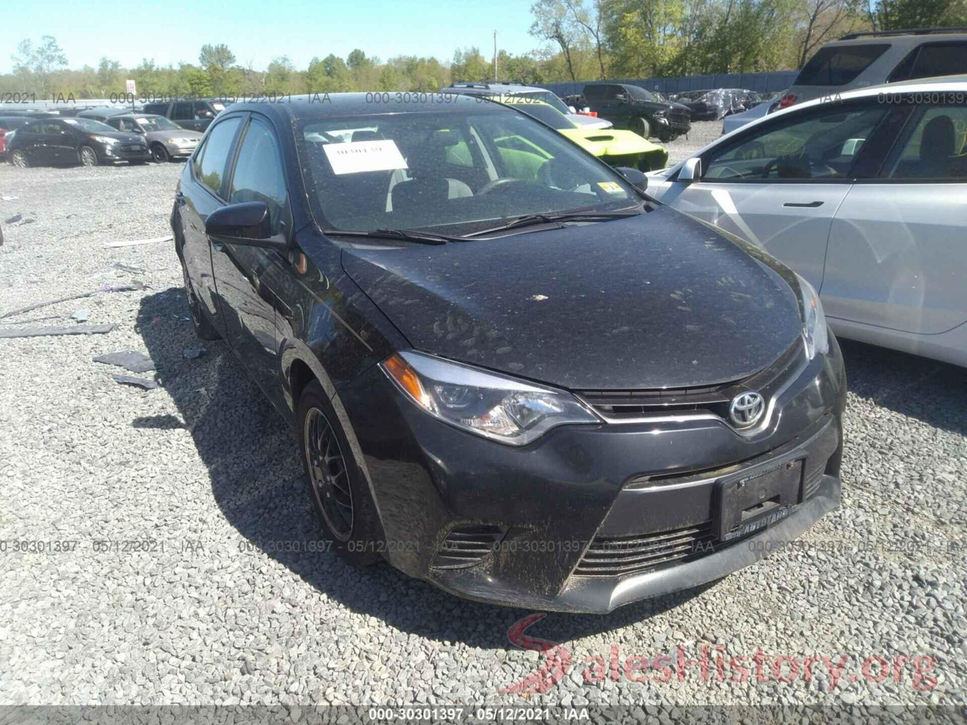 2T1BURHE5GC563286 2016 TOYOTA COROLLA