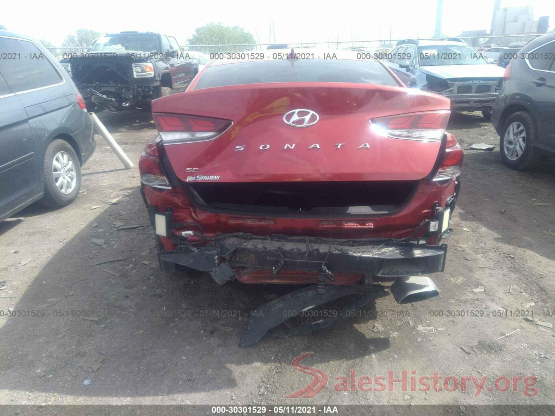 5NPE24AF5JH711076 2018 HYUNDAI SONATA