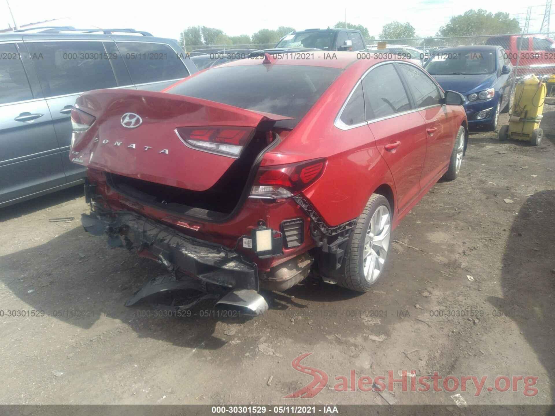 5NPE24AF5JH711076 2018 HYUNDAI SONATA