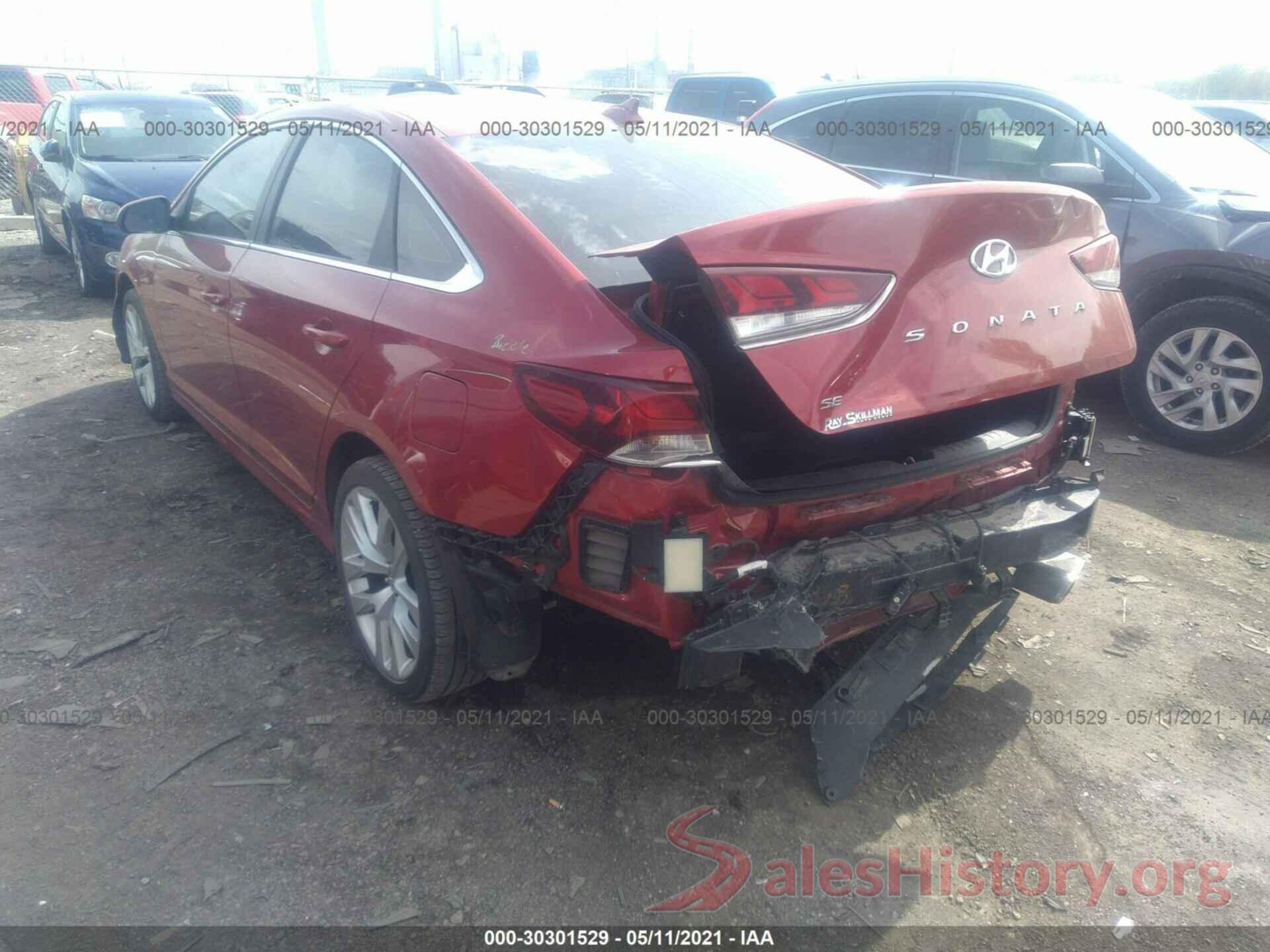 5NPE24AF5JH711076 2018 HYUNDAI SONATA