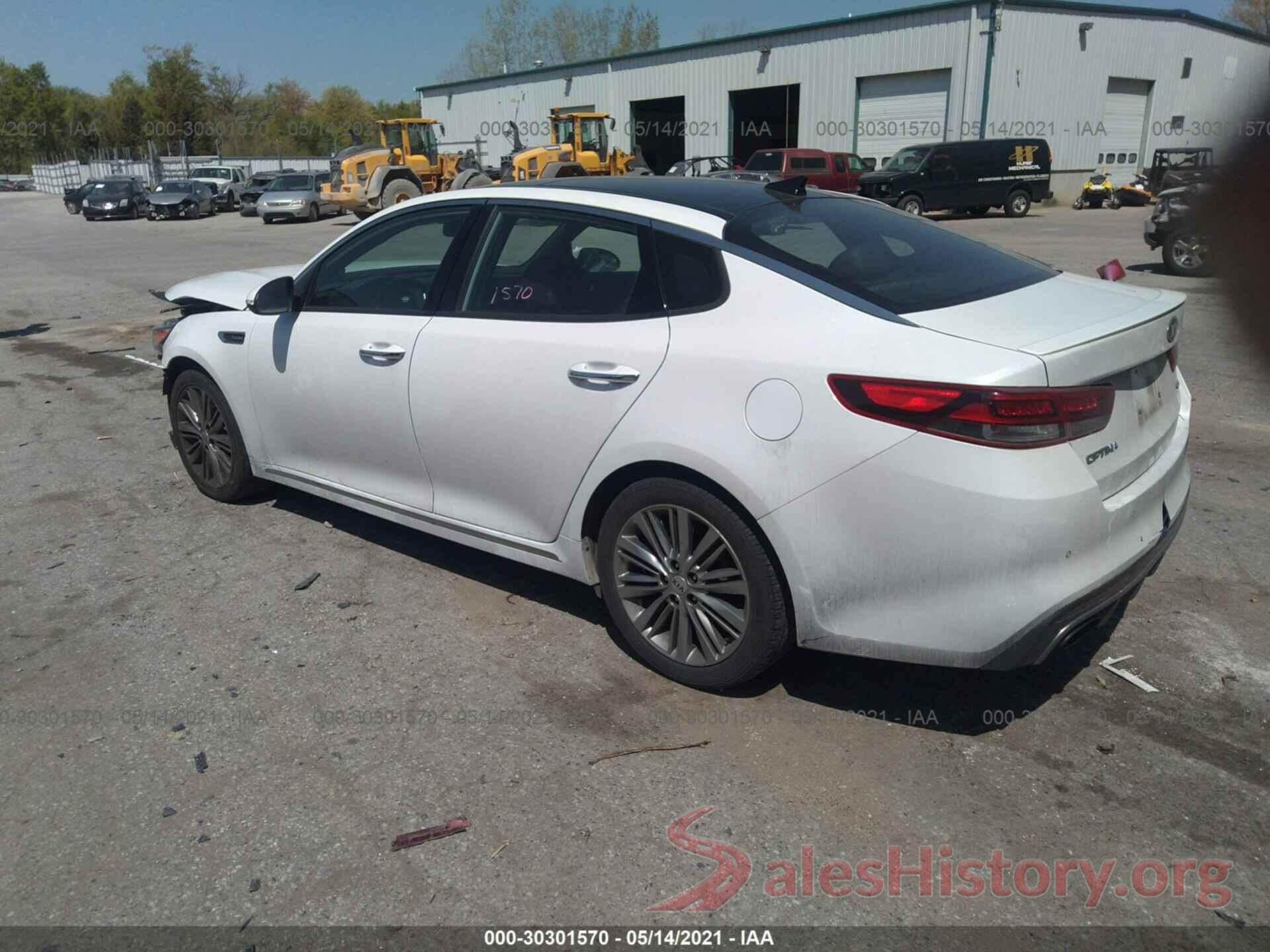 5XXGV4L22GG109900 2016 KIA OPTIMA