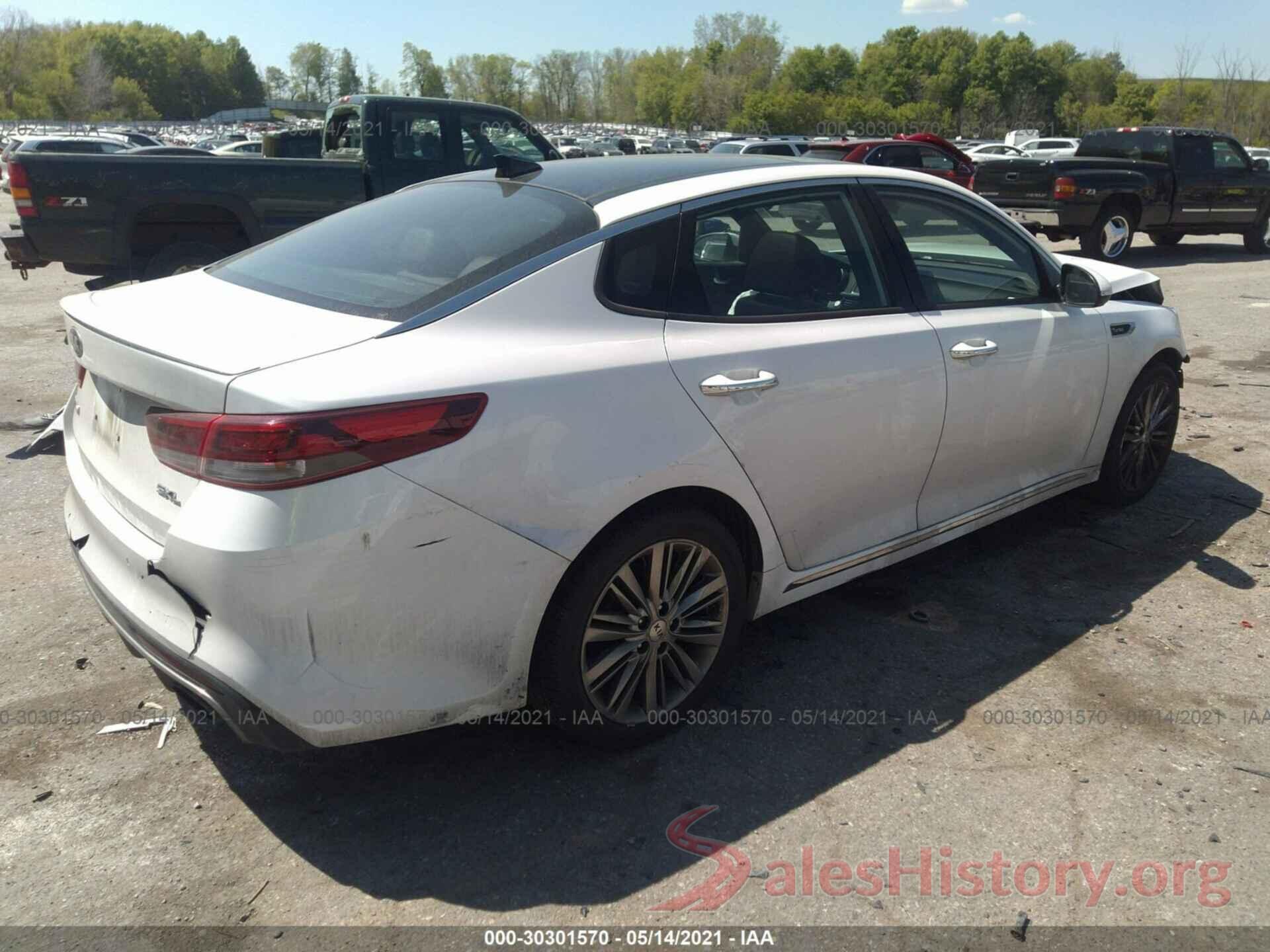 5XXGV4L22GG109900 2016 KIA OPTIMA