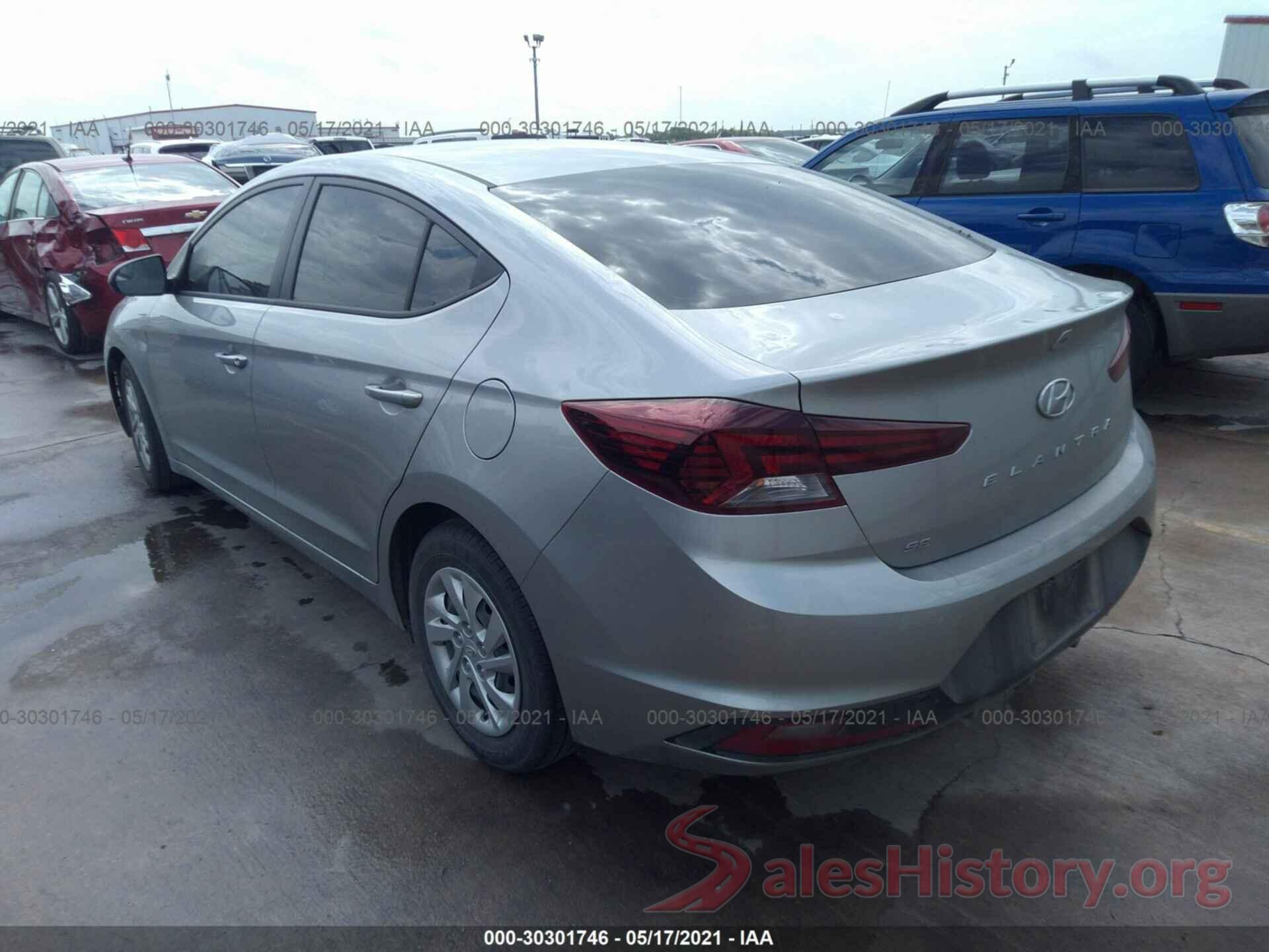 5NPD74LF5LH566120 2020 HYUNDAI ELANTRA