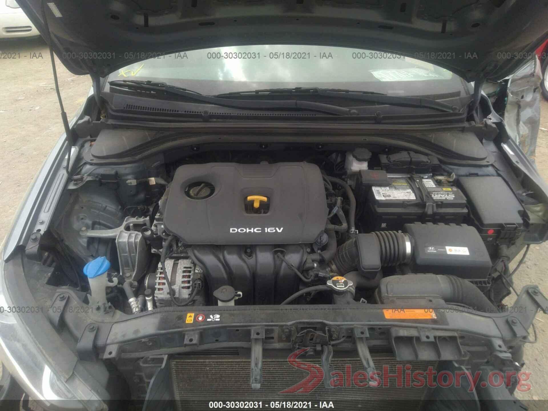 KMHD74LF4HU119853 2017 HYUNDAI ELANTRA