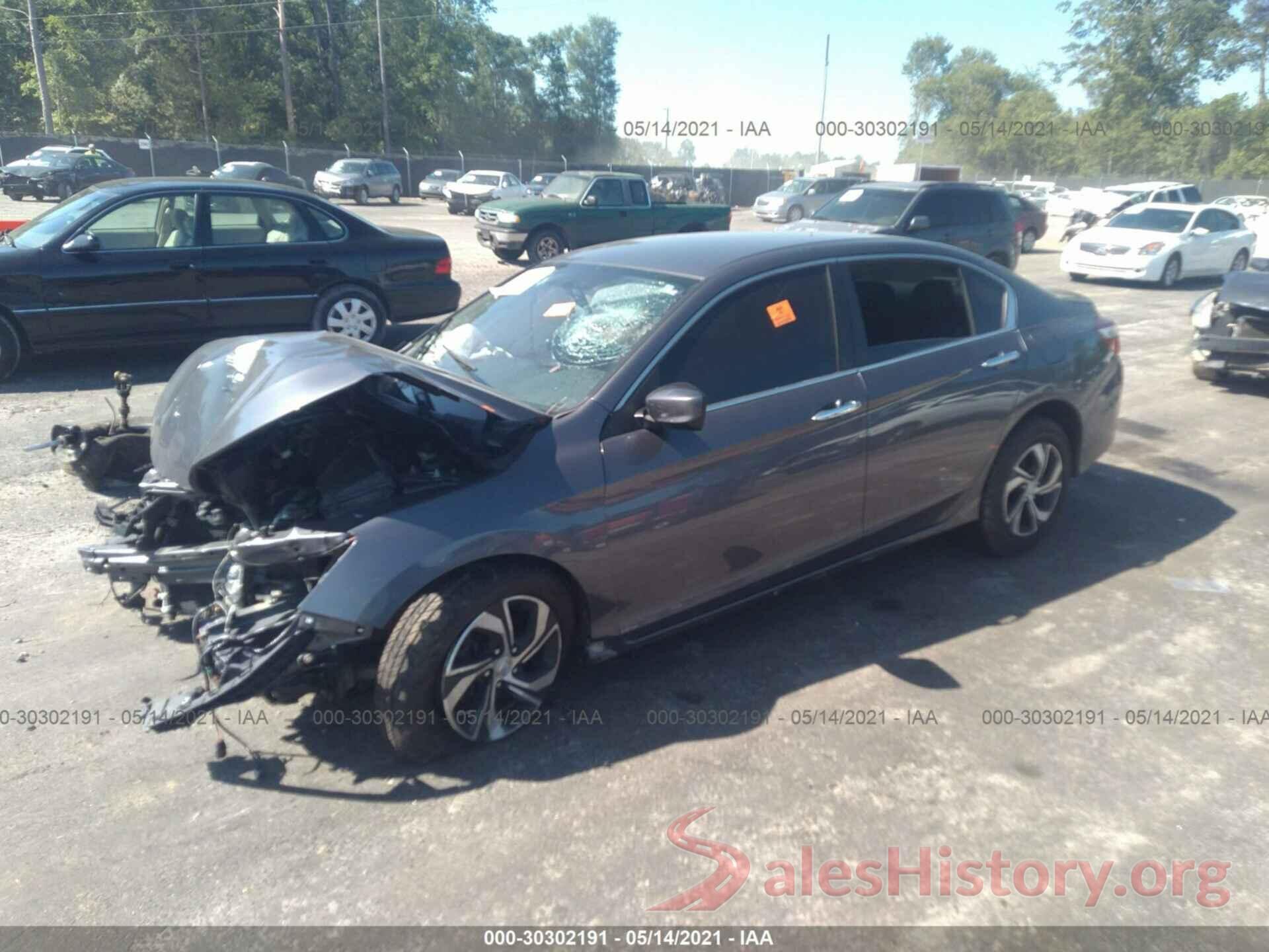 1HGCR2F32GA136667 2016 HONDA ACCORD SEDAN