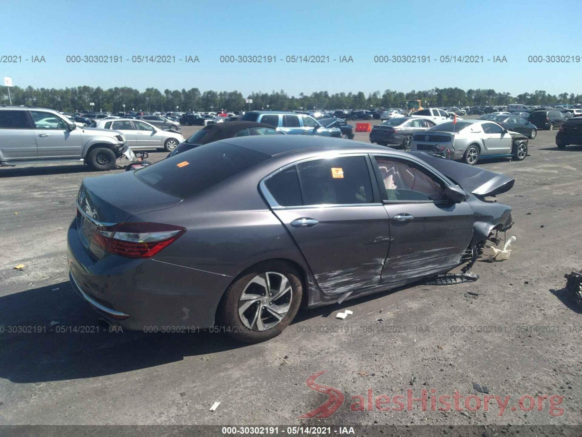 1HGCR2F32GA136667 2016 HONDA ACCORD SEDAN