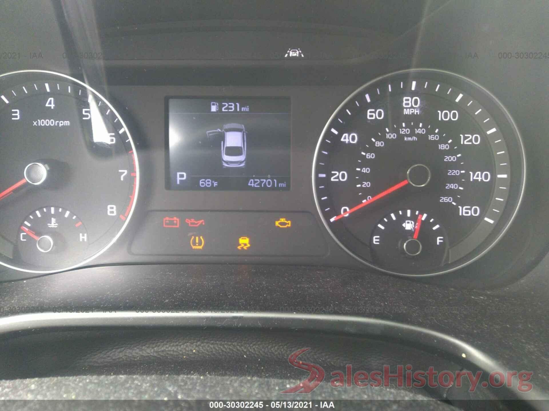 3KPF24AD9KE111590 2019 KIA FORTE