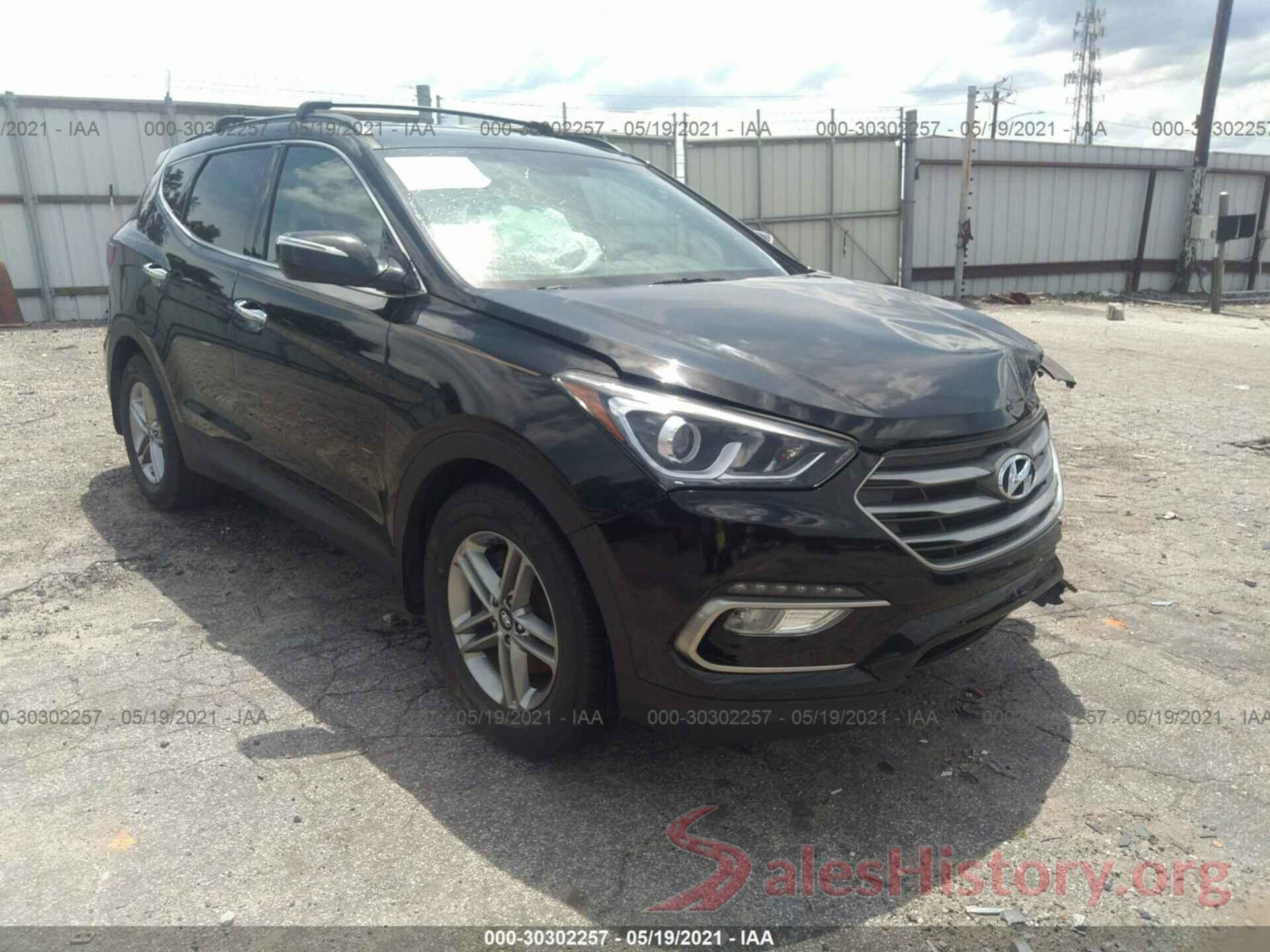 5XYZU3LB4JG511605 2018 HYUNDAI SANTA FE SPORT