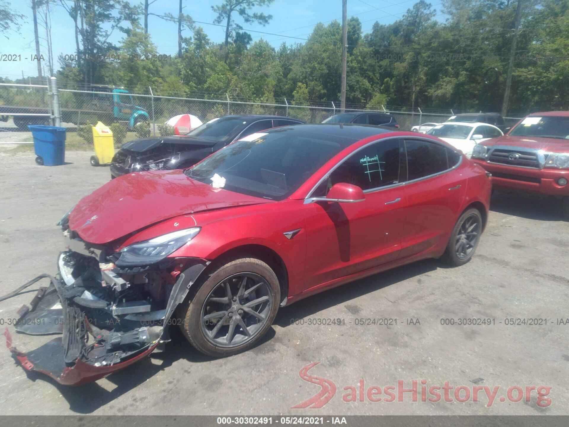 5YJ3E1EA7JF058518 2018 TESLA MODEL 3