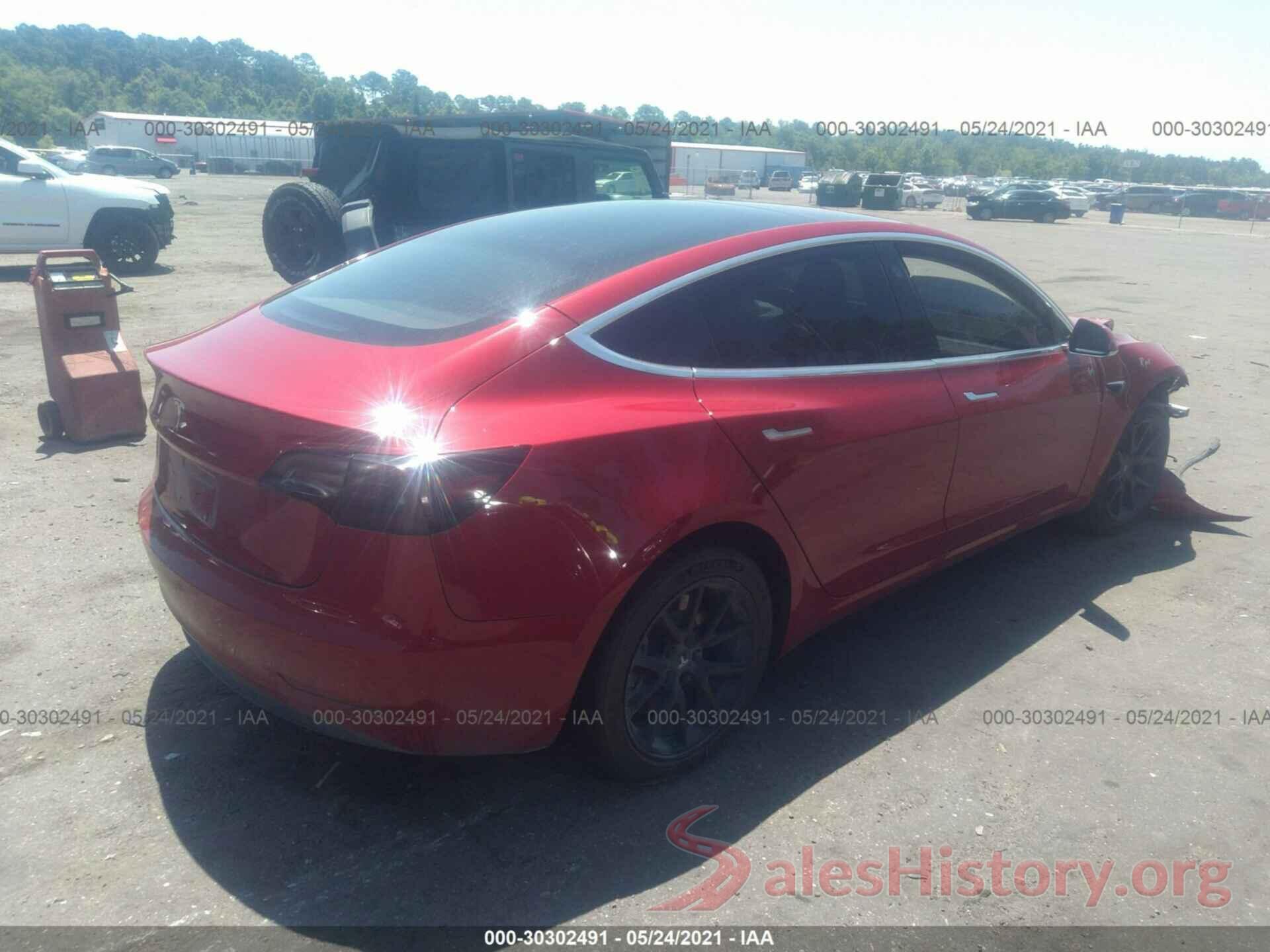 5YJ3E1EA7JF058518 2018 TESLA MODEL 3