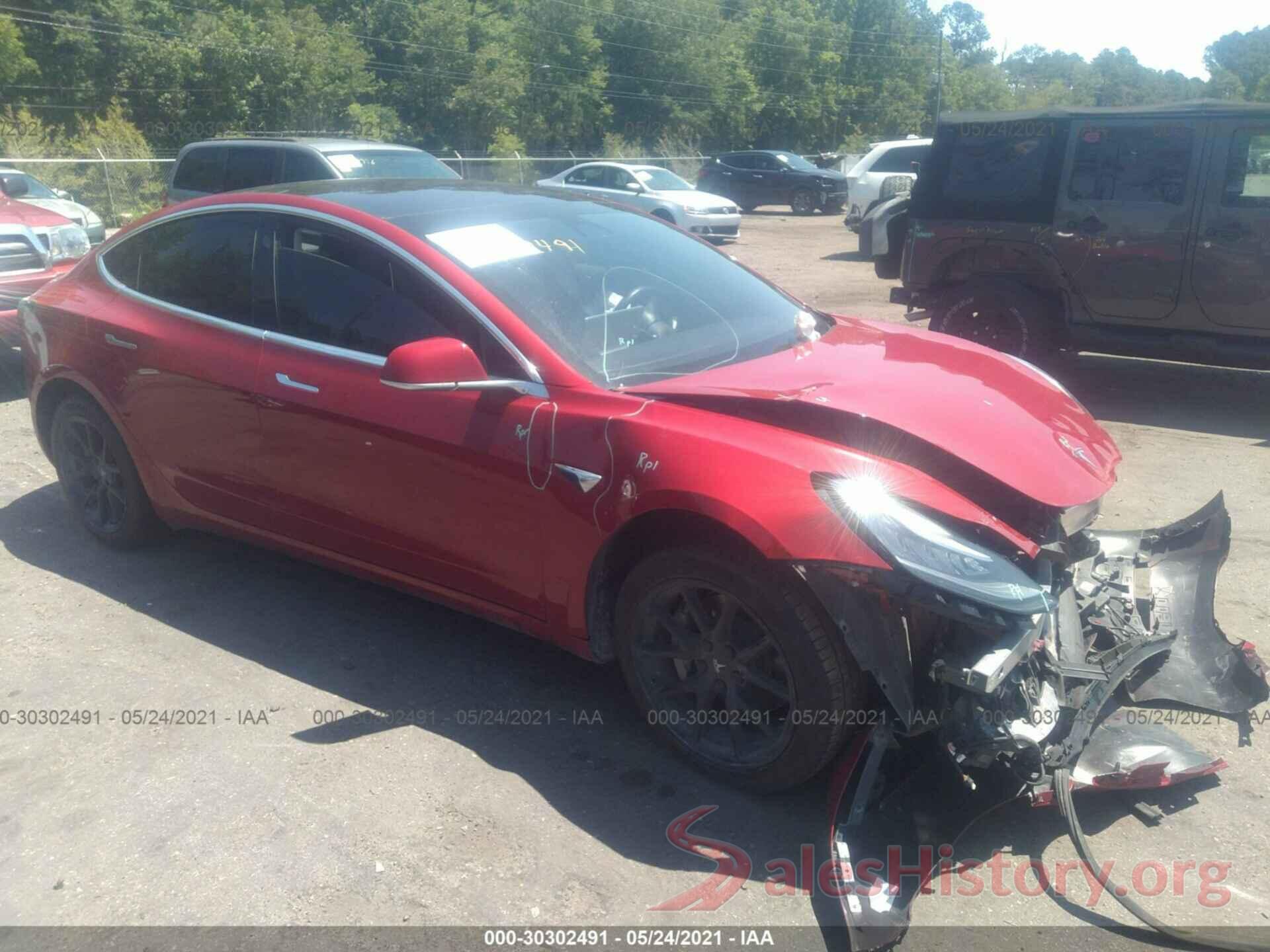 5YJ3E1EA7JF058518 2018 TESLA MODEL 3