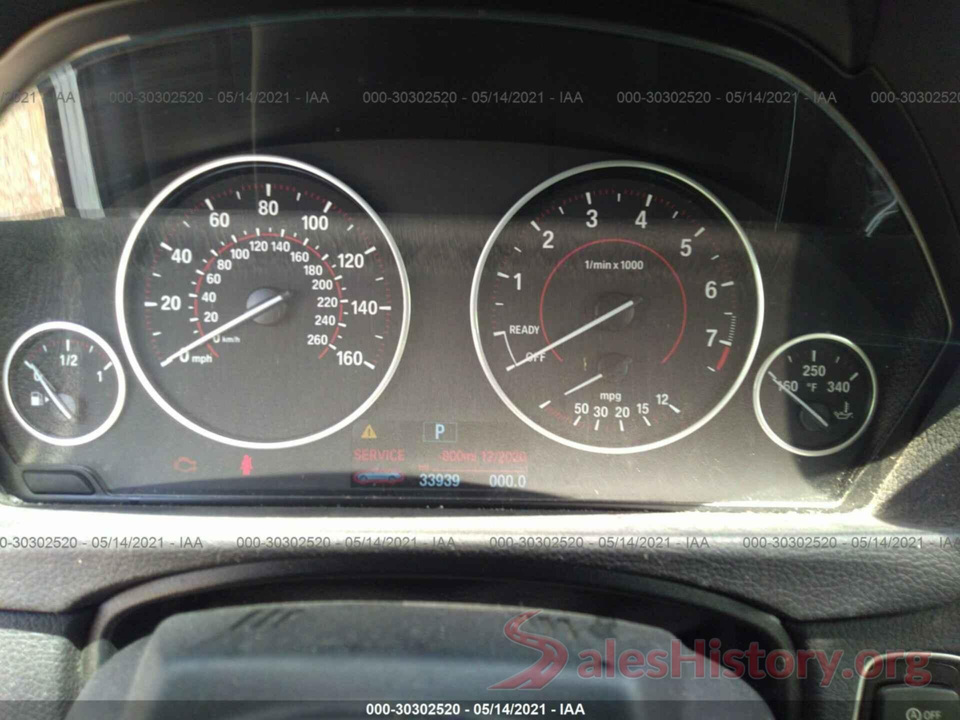 WBA3T1C5XGP822501 2016 BMW 4 SERIES