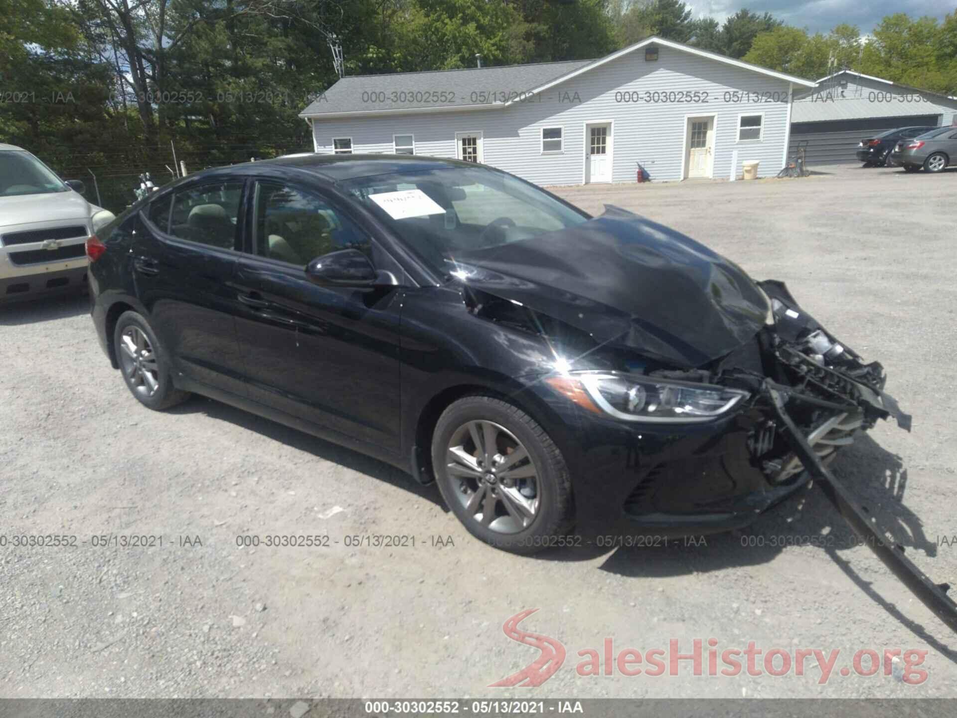 5NPD84LF5JH220417 2018 HYUNDAI ELANTRA