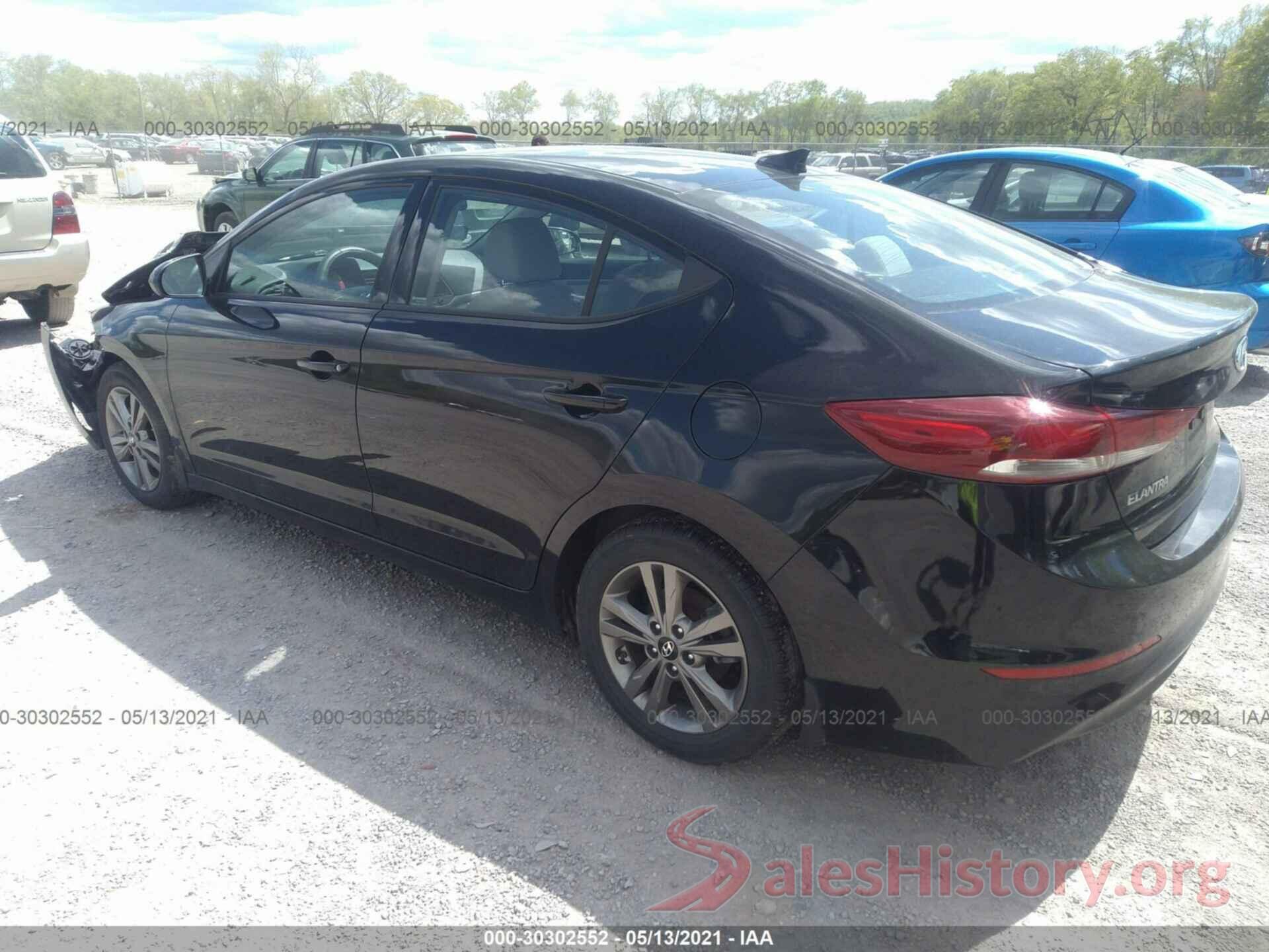 5NPD84LF5JH220417 2018 HYUNDAI ELANTRA