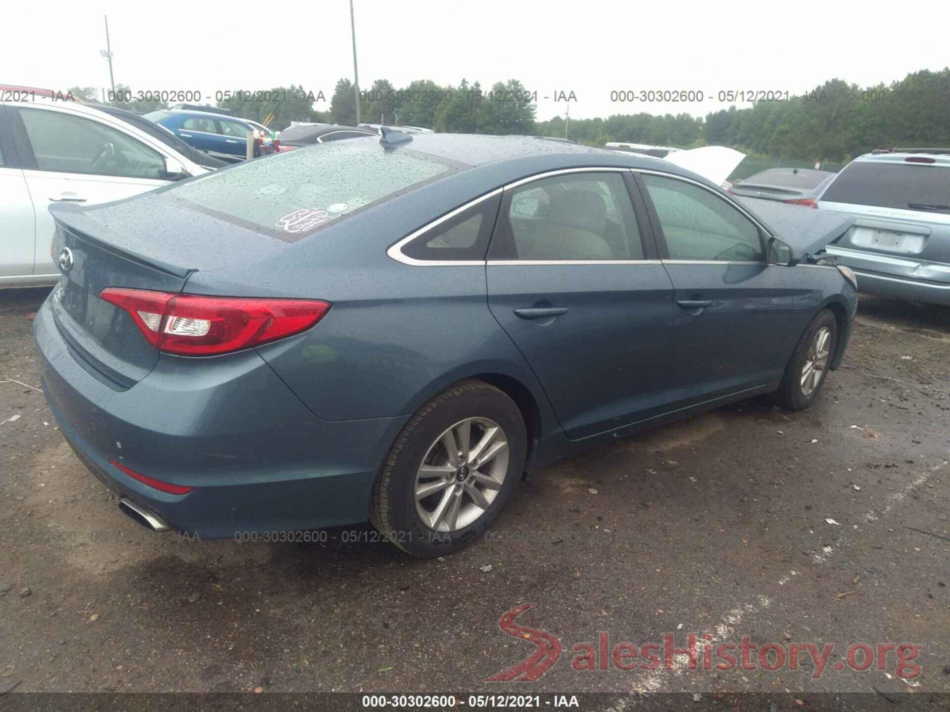 5NPE24AFXHH501082 2017 HYUNDAI SONATA