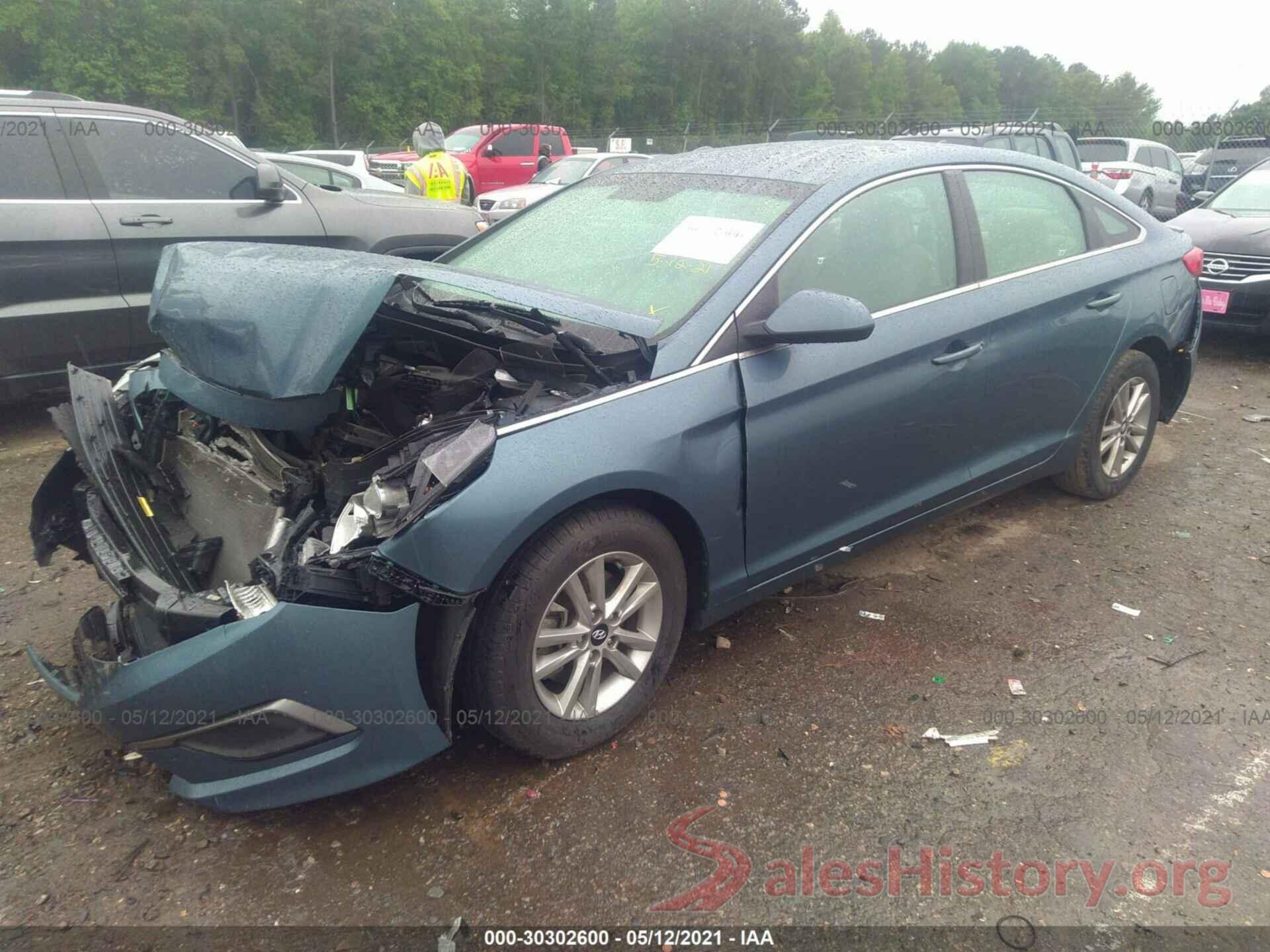 5NPE24AFXHH501082 2017 HYUNDAI SONATA