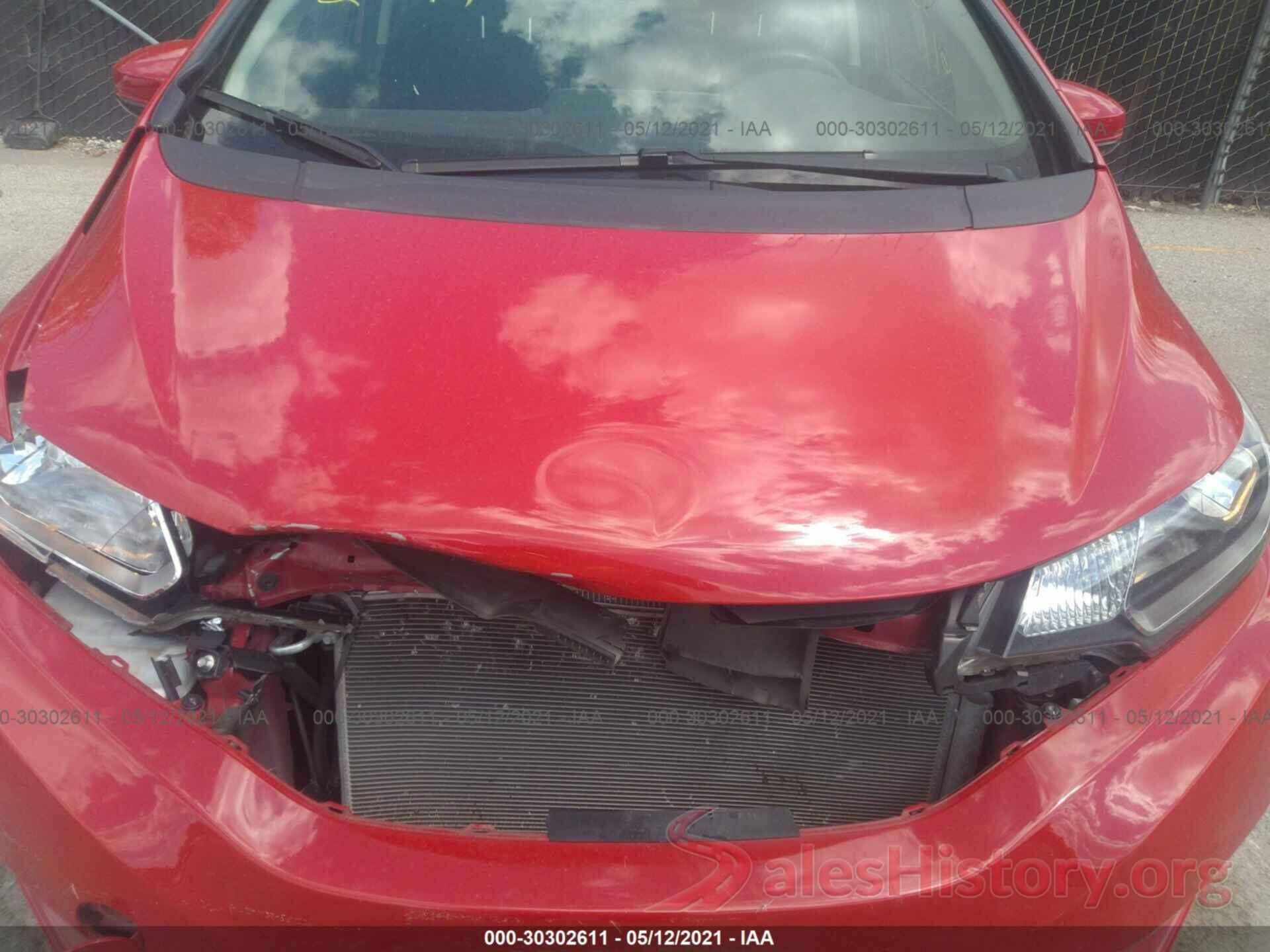 JHMGK5H59GX003596 2016 HONDA FIT