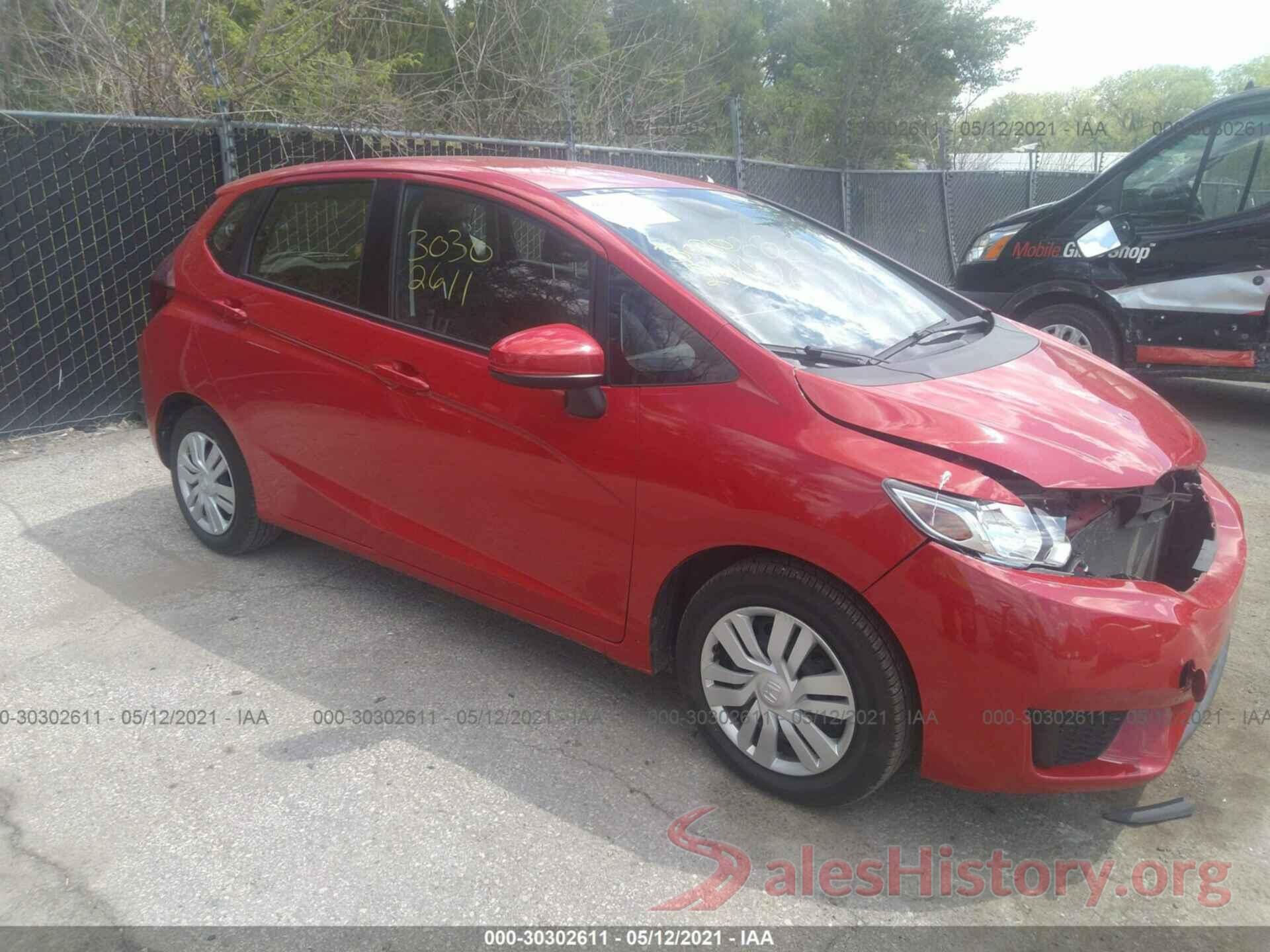 JHMGK5H59GX003596 2016 HONDA FIT