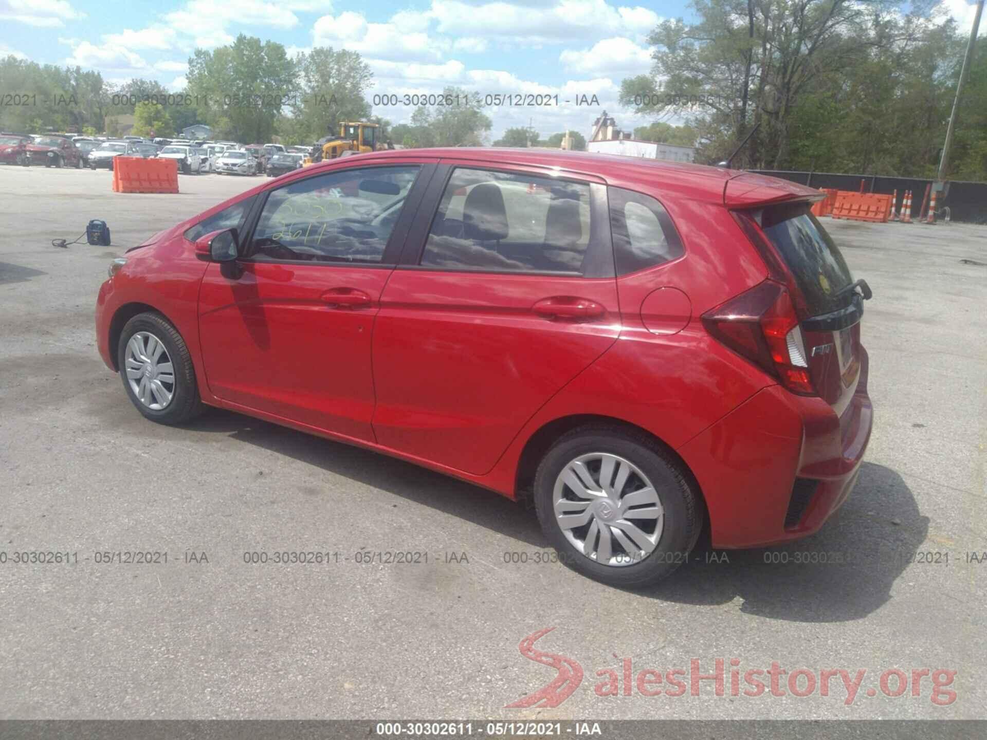 JHMGK5H59GX003596 2016 HONDA FIT