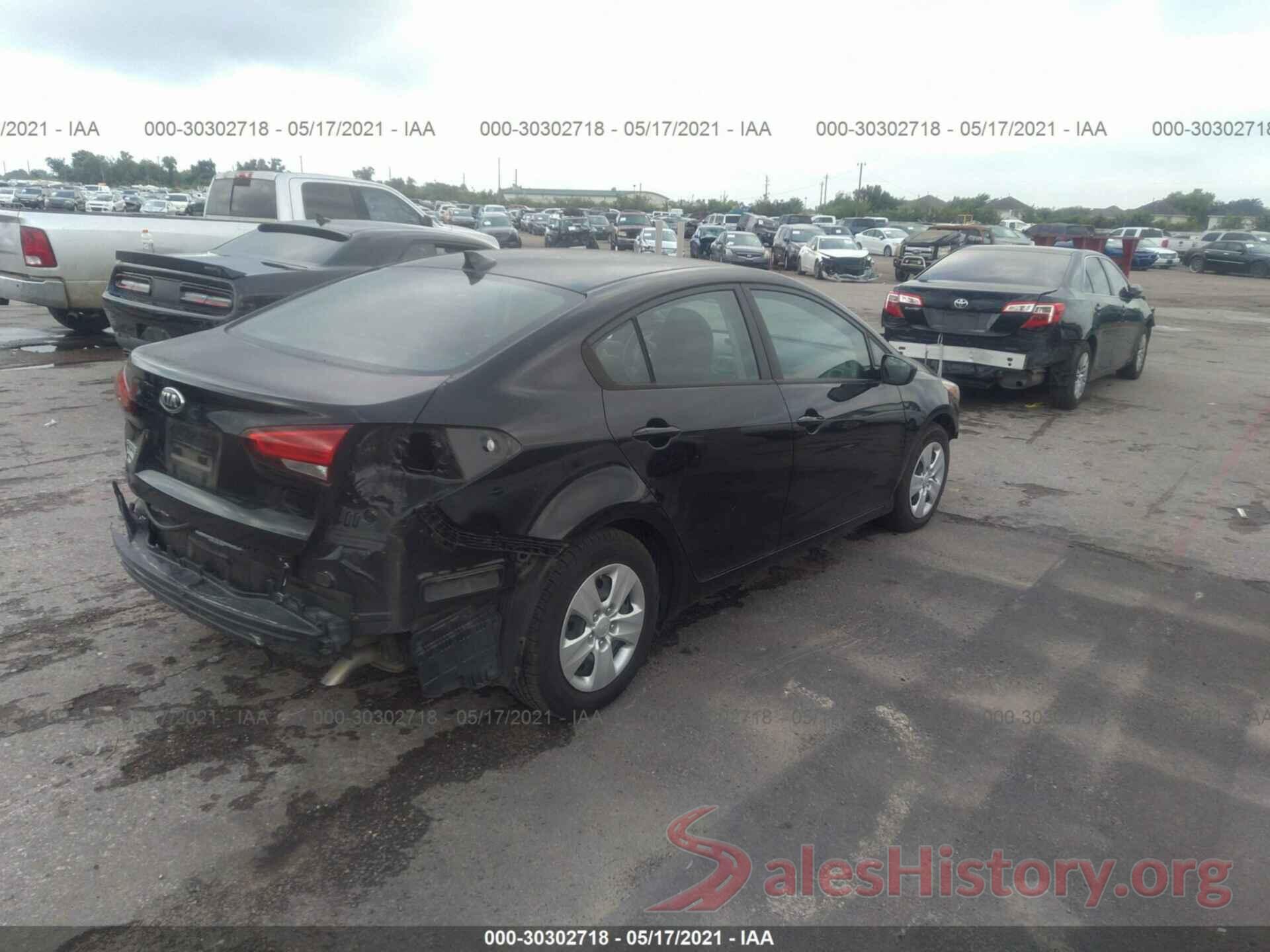 3KPFK4A76HE067311 2017 KIA FORTE