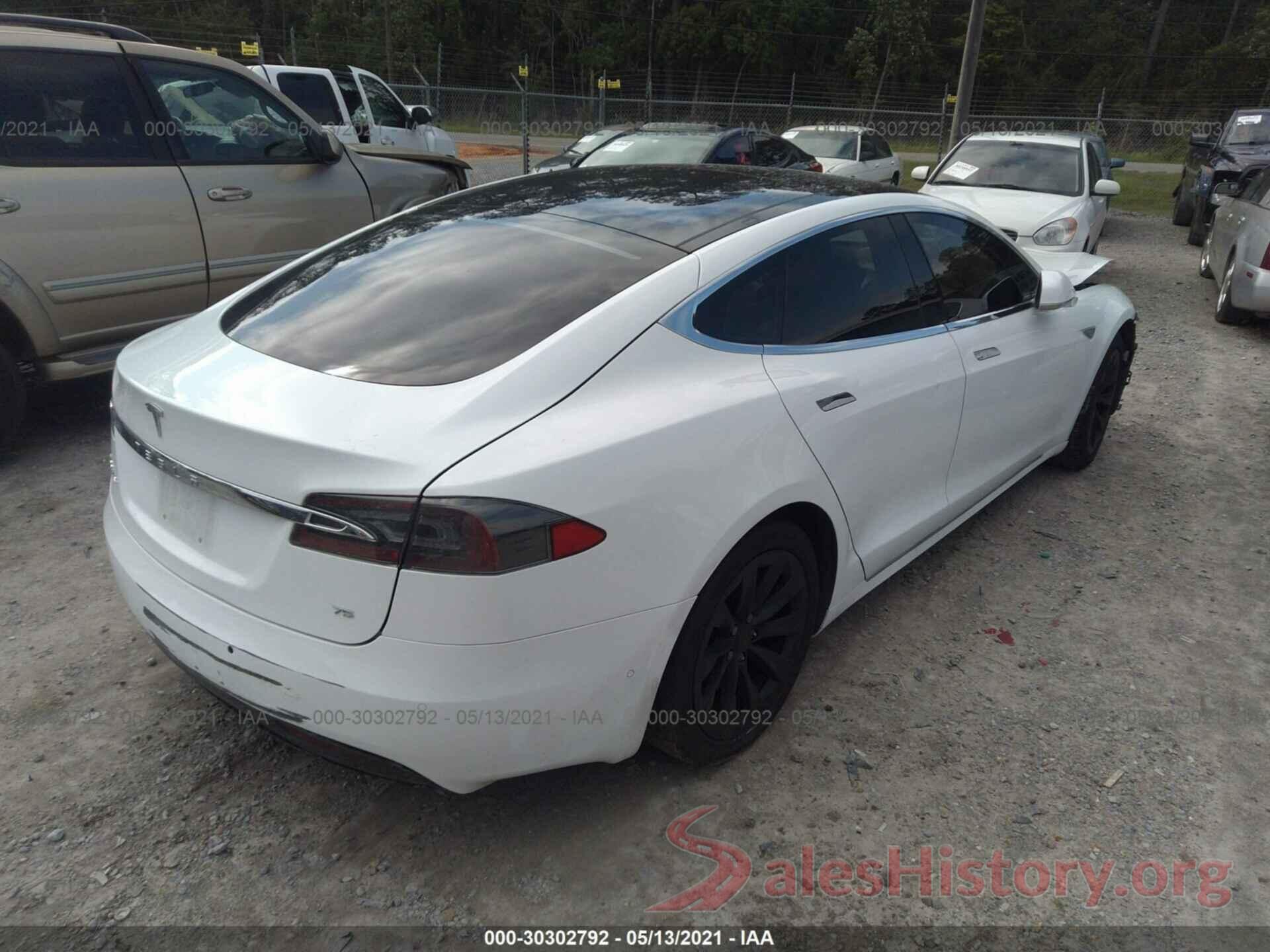 5YJSA1E10GF158847 2016 TESLA MODEL S