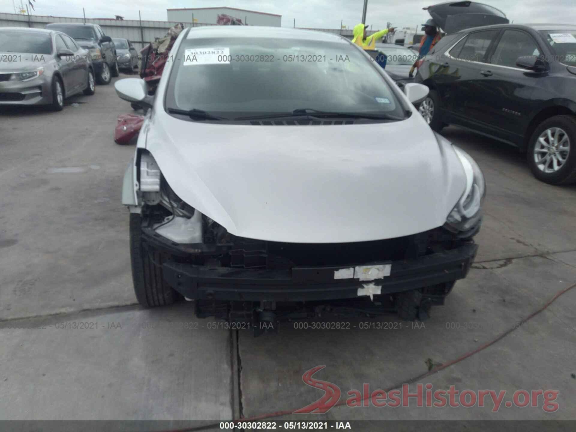 5NPDH4AE1GH751682 2016 HYUNDAI ELANTRA