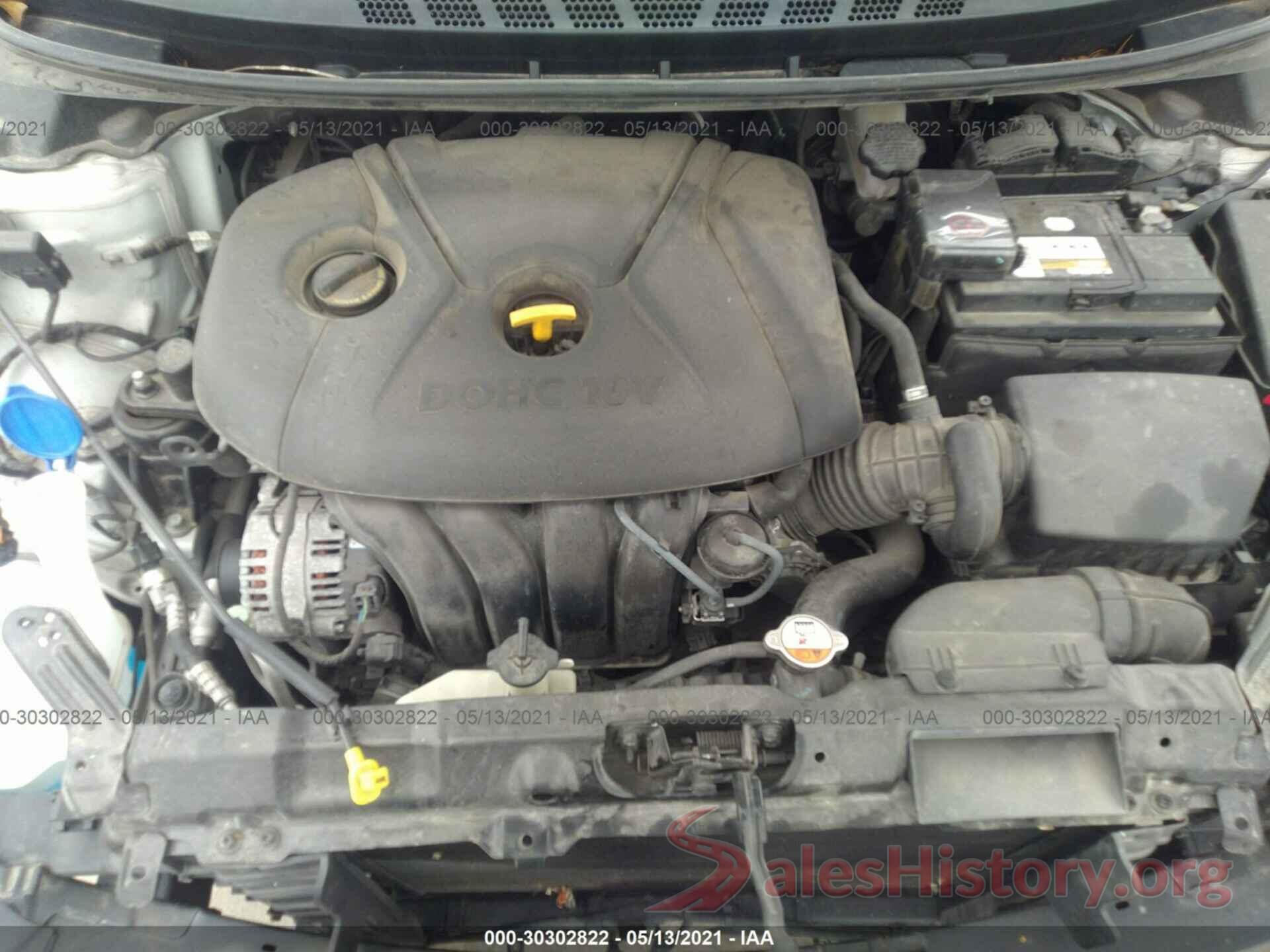 5NPDH4AE1GH751682 2016 HYUNDAI ELANTRA