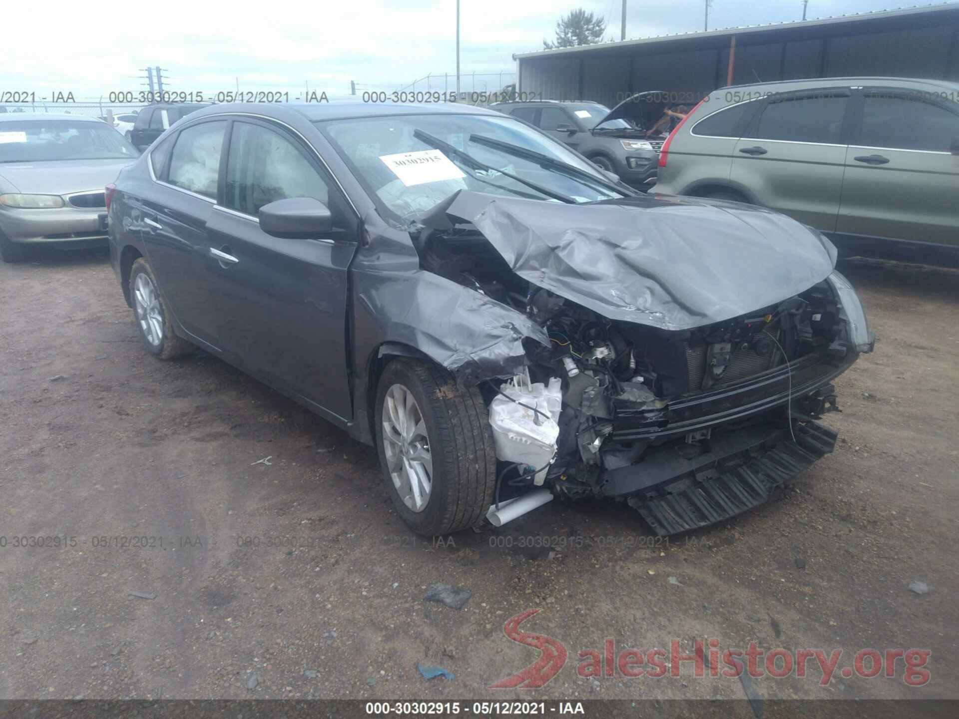 3N1AB7AP1KY279893 2019 NISSAN SENTRA