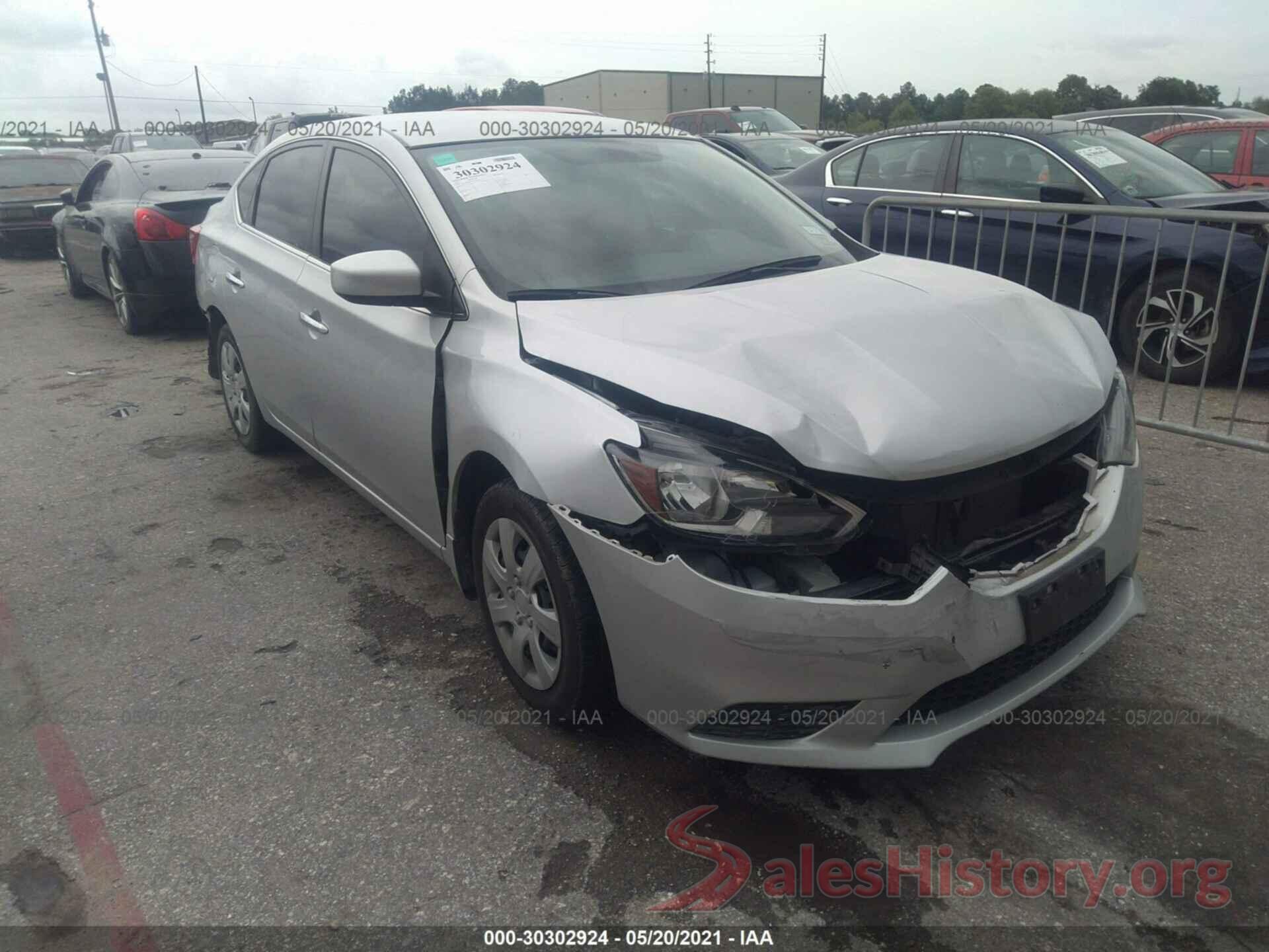 3N1AB7AP9HY373027 2017 NISSAN SENTRA