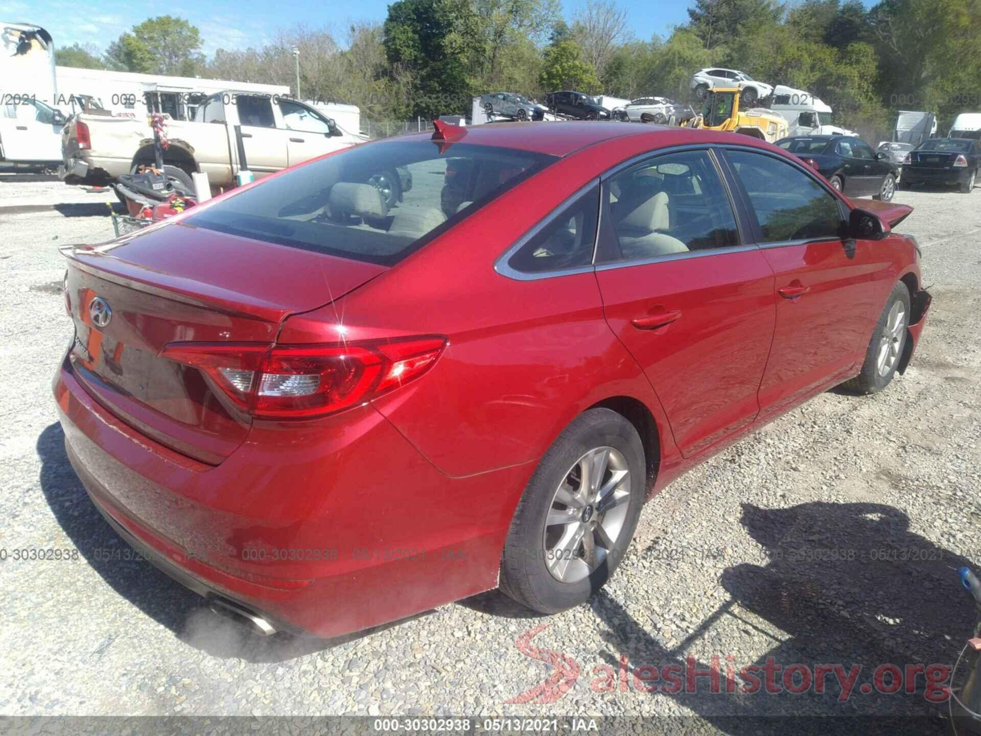 5NPE24AF4HH596156 2017 HYUNDAI SONATA