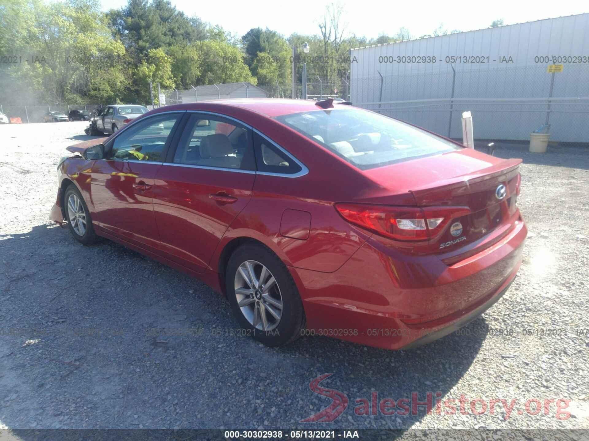 5NPE24AF4HH596156 2017 HYUNDAI SONATA