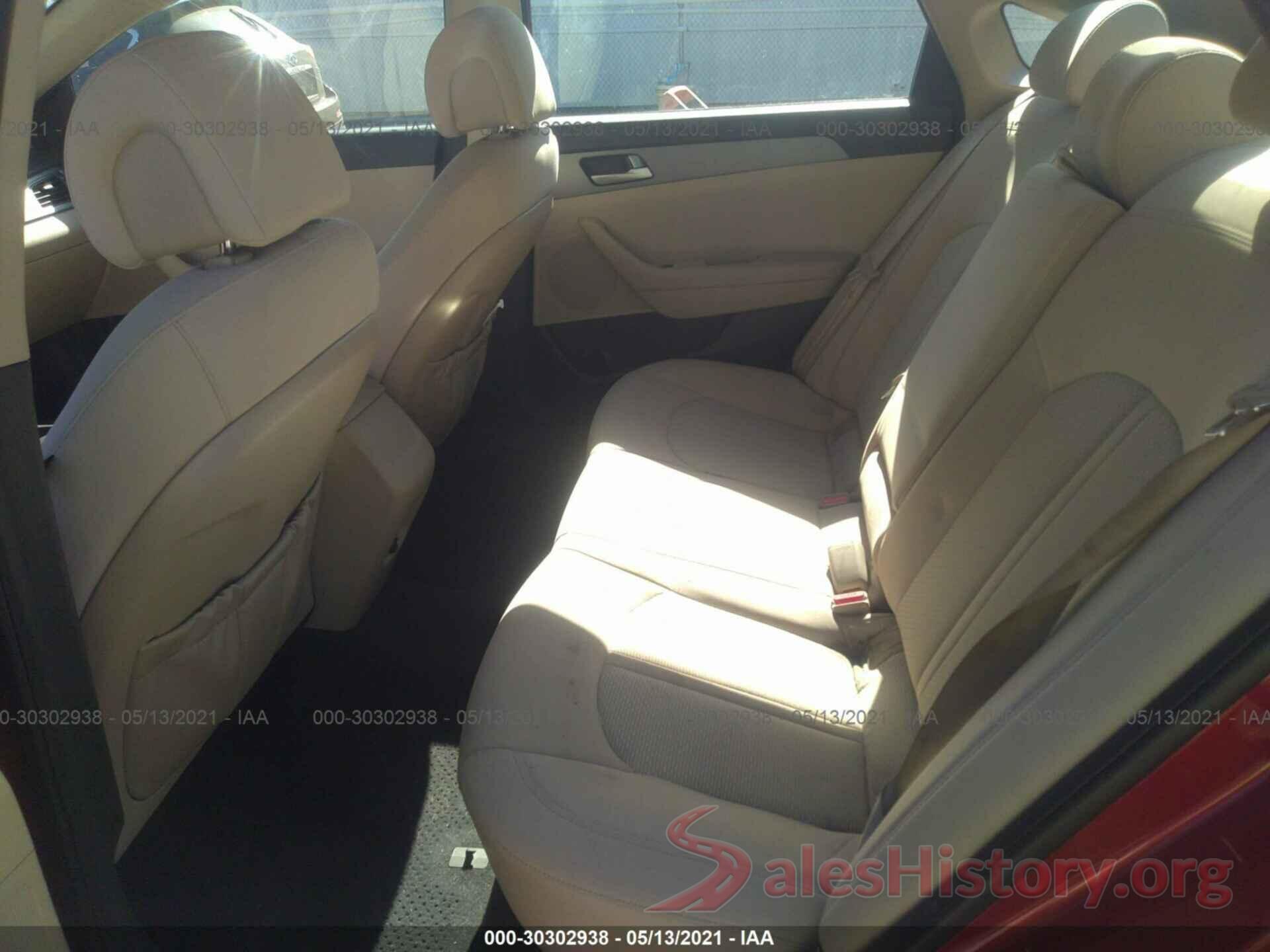 5NPE24AF4HH596156 2017 HYUNDAI SONATA