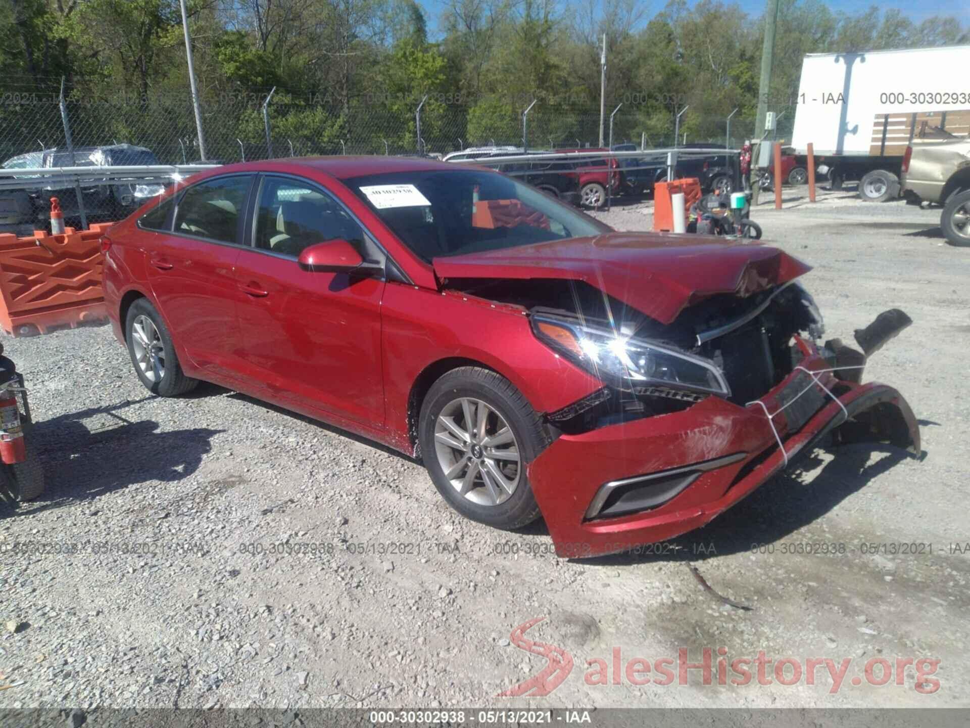 5NPE24AF4HH596156 2017 HYUNDAI SONATA