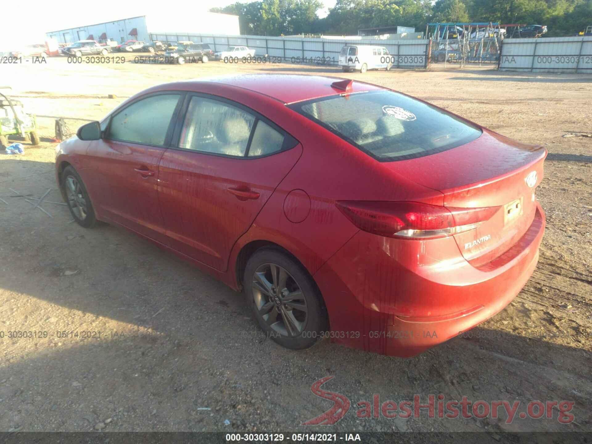 5NPD84LF8JH257929 2018 HYUNDAI ELANTRA