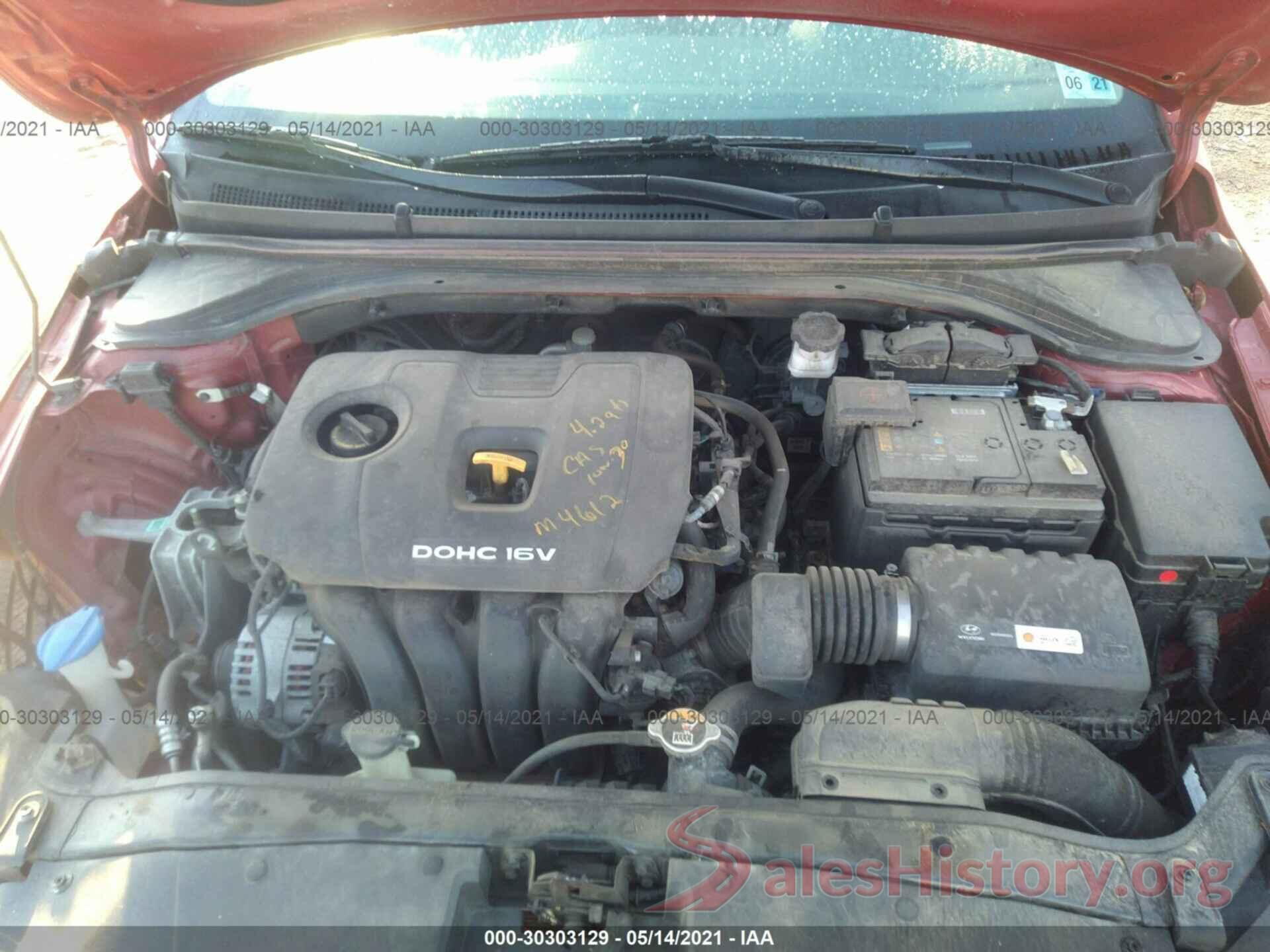 5NPD84LF8JH257929 2018 HYUNDAI ELANTRA