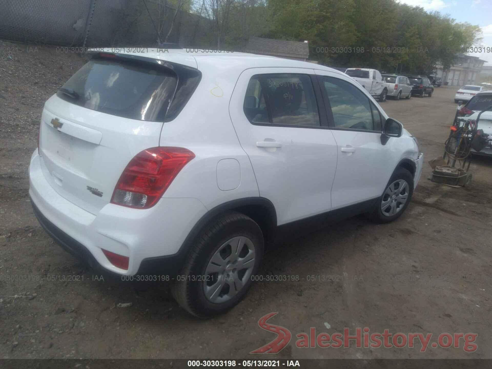 KL7CJKSB9JB601737 2018 CHEVROLET TRAX