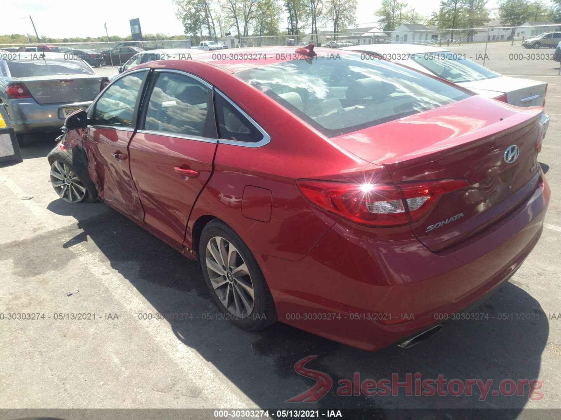 5NPE34AFXHH500432 2017 HYUNDAI SONATA