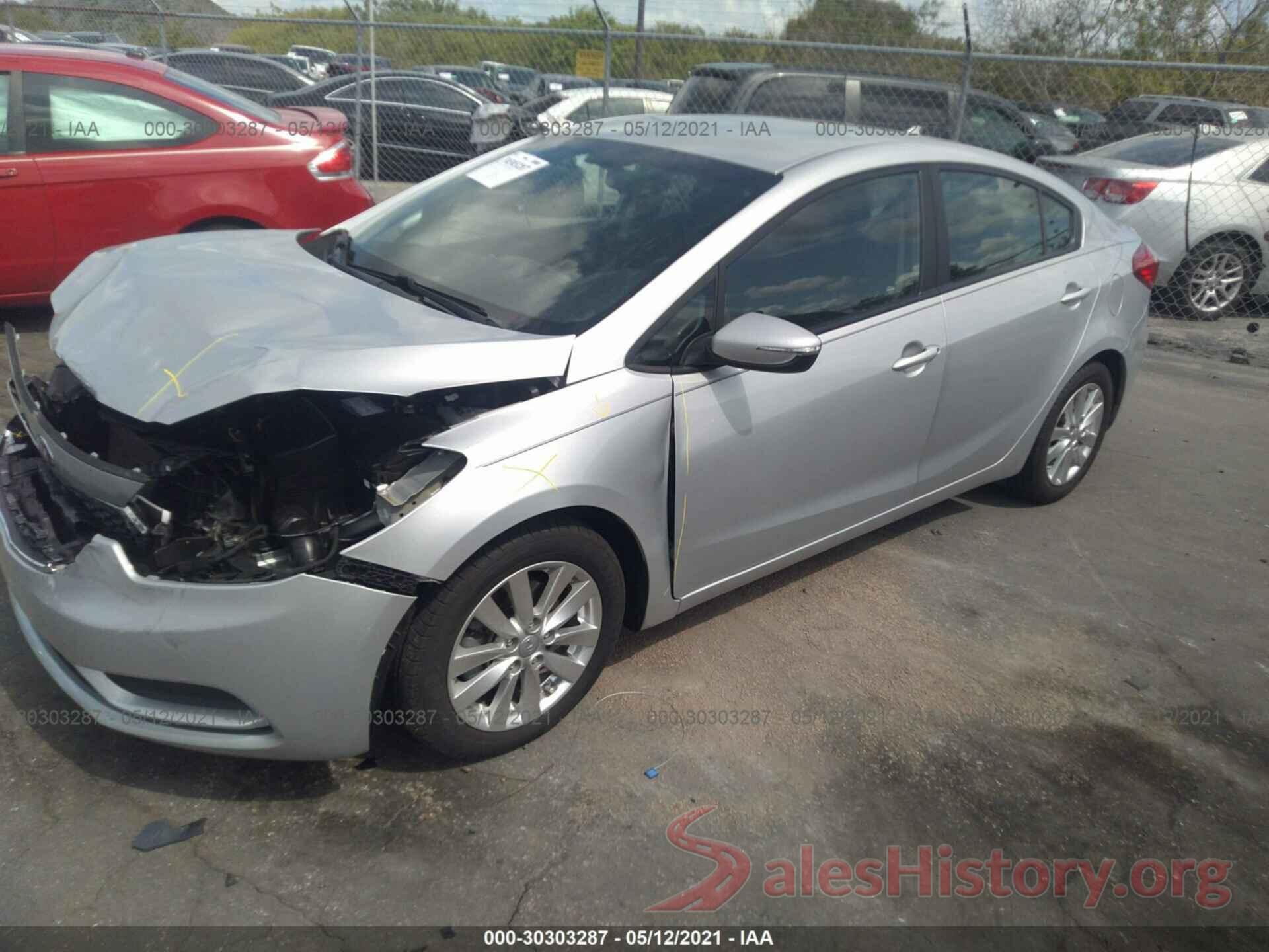 KNAFX4A60G5605081 2016 KIA FORTE