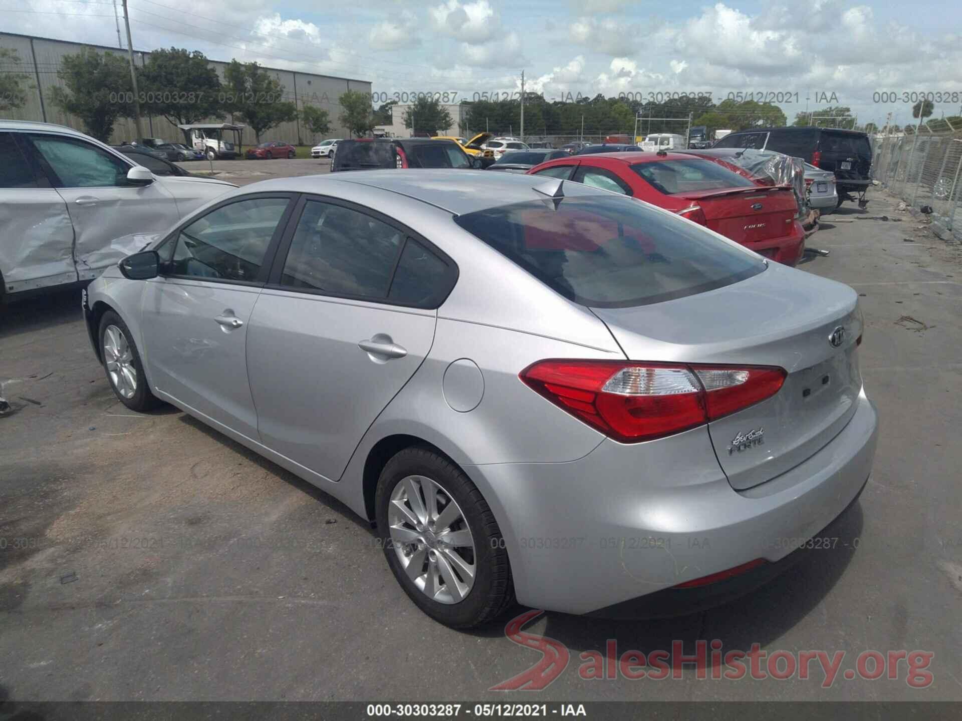 KNAFX4A60G5605081 2016 KIA FORTE