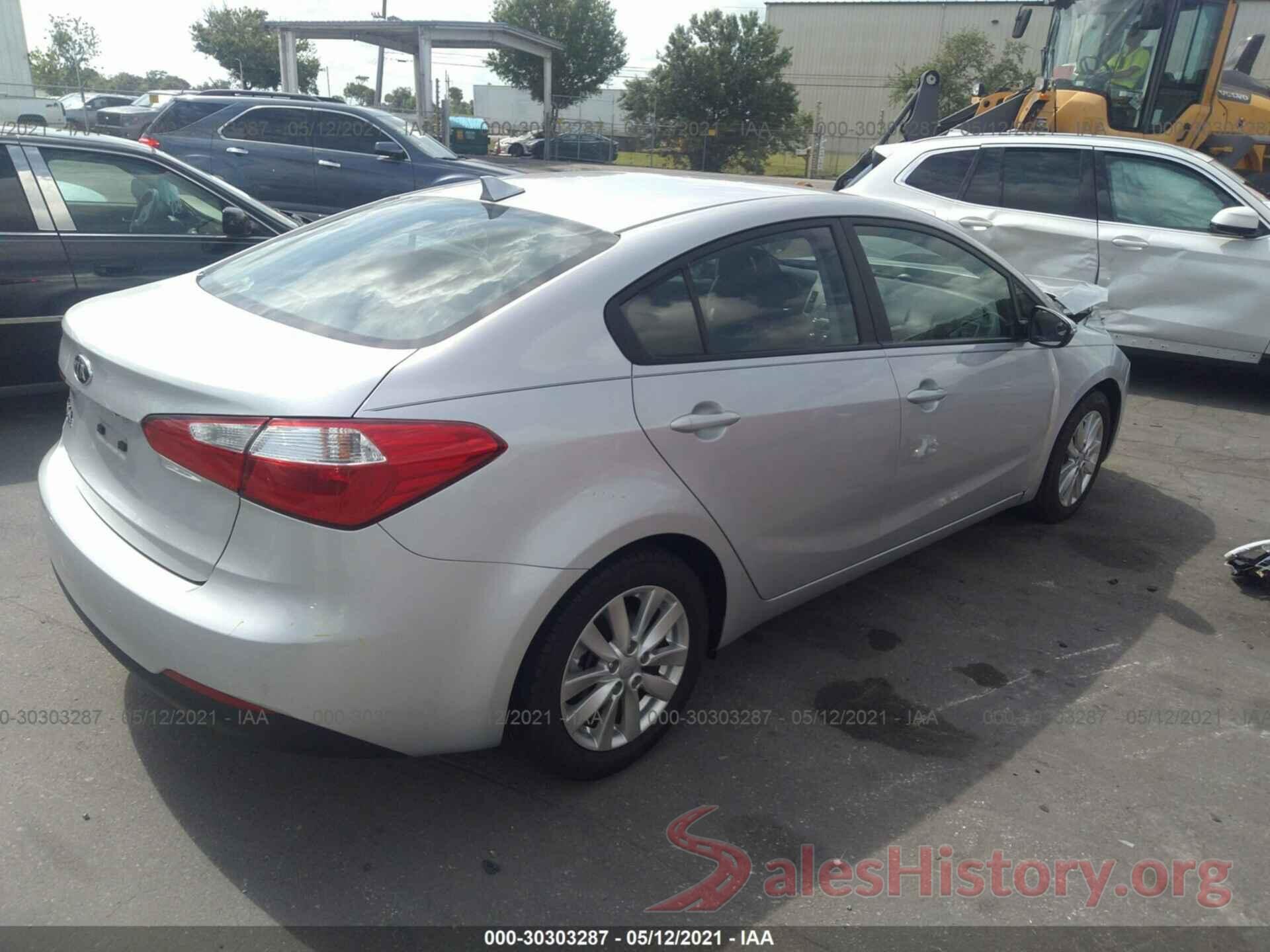 KNAFX4A60G5605081 2016 KIA FORTE