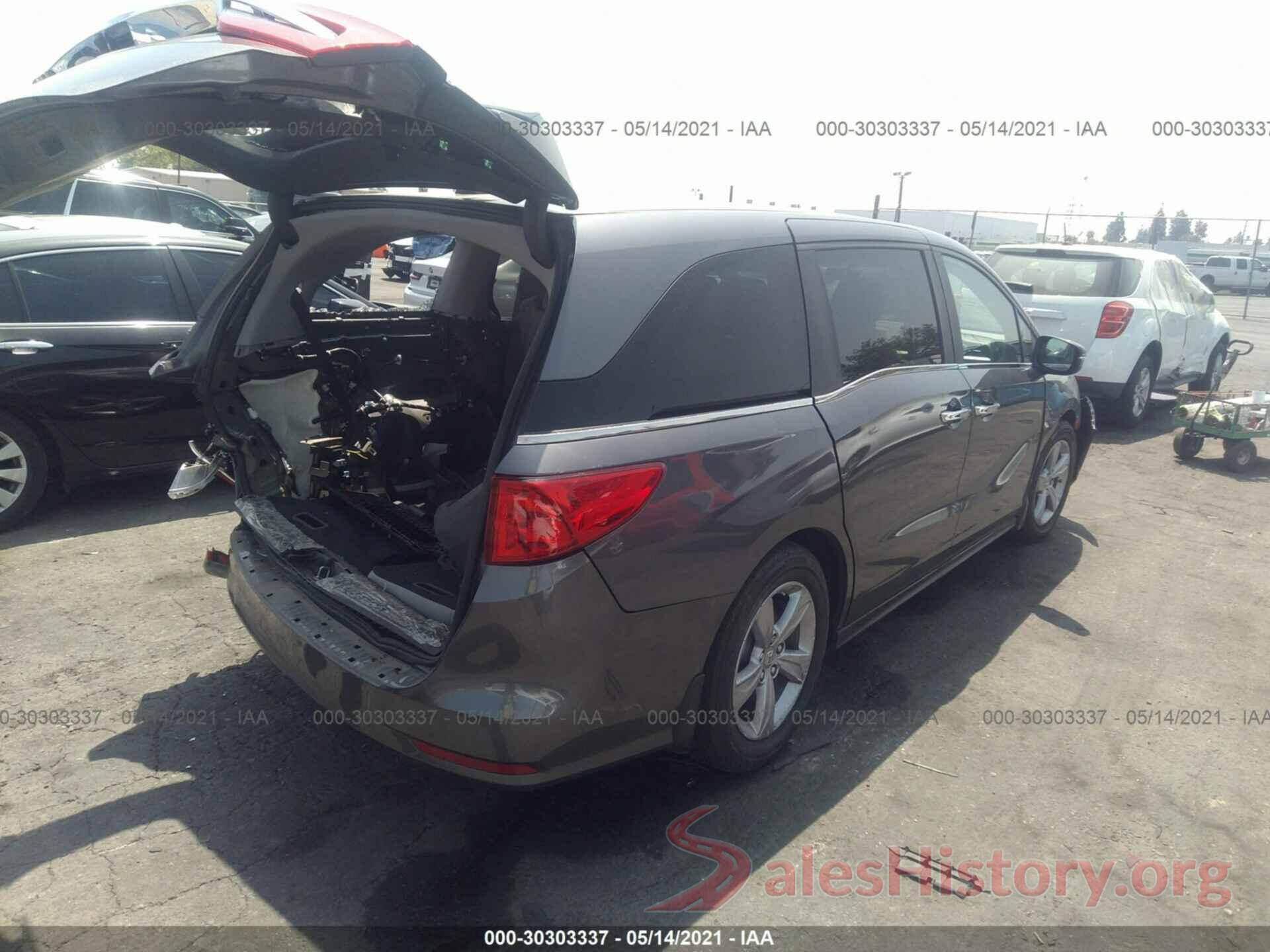 5FNRL6H5XKB029270 2019 HONDA ODYSSEY