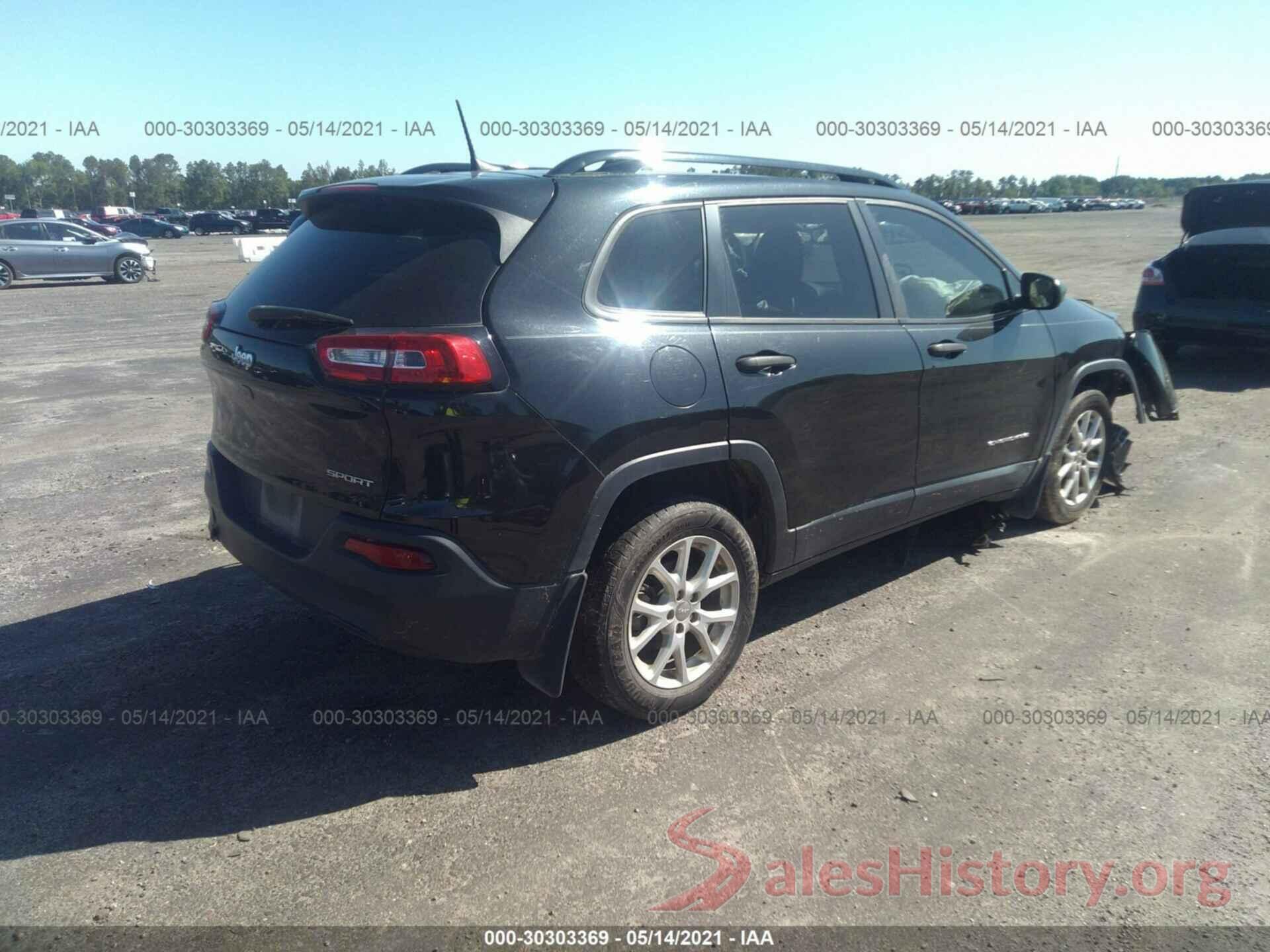 1C4PJLABXGW222193 2016 JEEP CHEROKEE